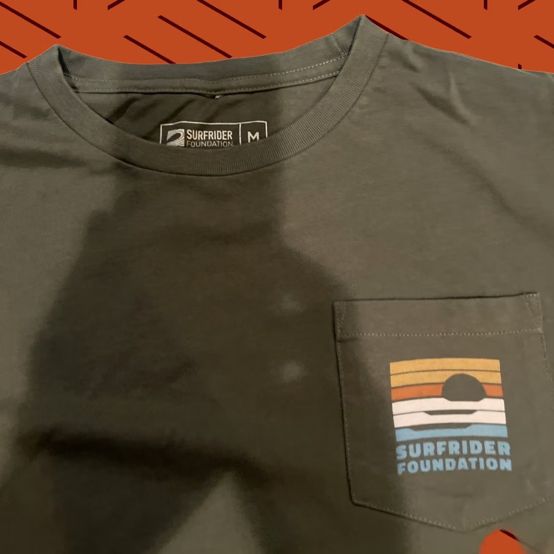 Vintage VINTAGE Surfrider Foundation Pocket Shirt Womens Medium Rainbow Sunset Logo Official Green Crew Neck Pocket Shirt Women M Rainbow Sunset Logo Official Size M / US 6-8 / IT 42-44 - 1 Thumbnail