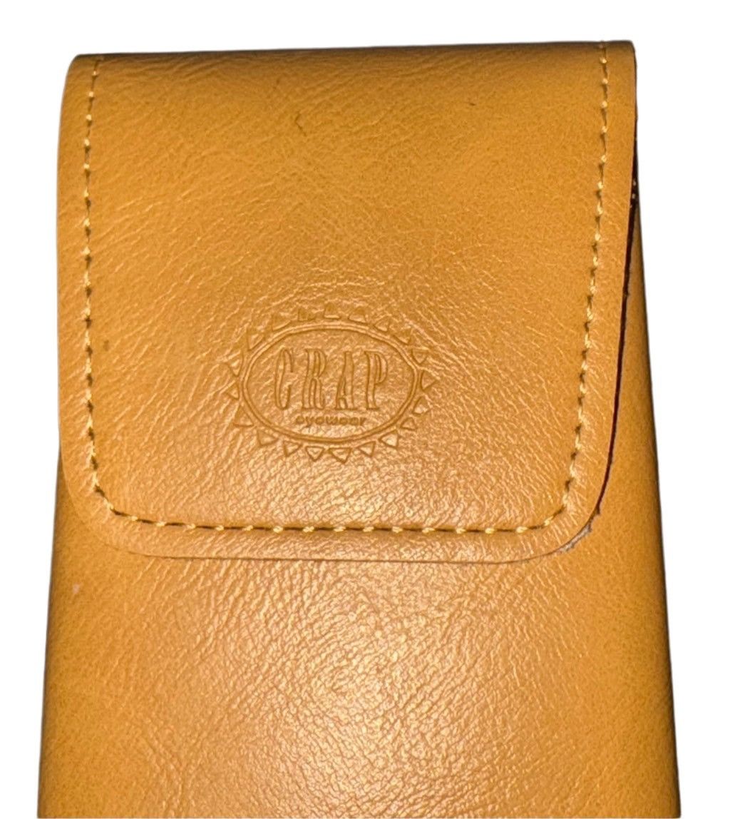 Other Crap Eyewear New Leather Magnetic Case Size ONE SIZE - 3 Thumbnail