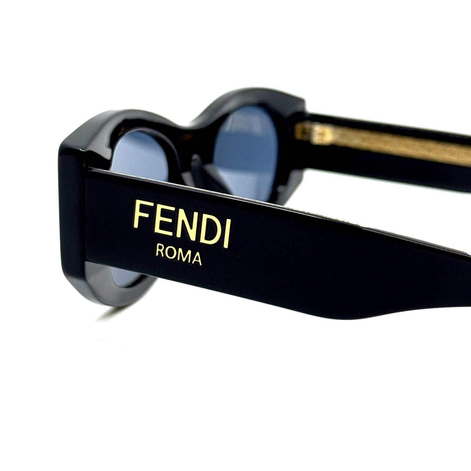 Fendi New! FENDI Sunglasses FE40125I 01V, Authentic Size ONE SIZE - 7 Thumbnail