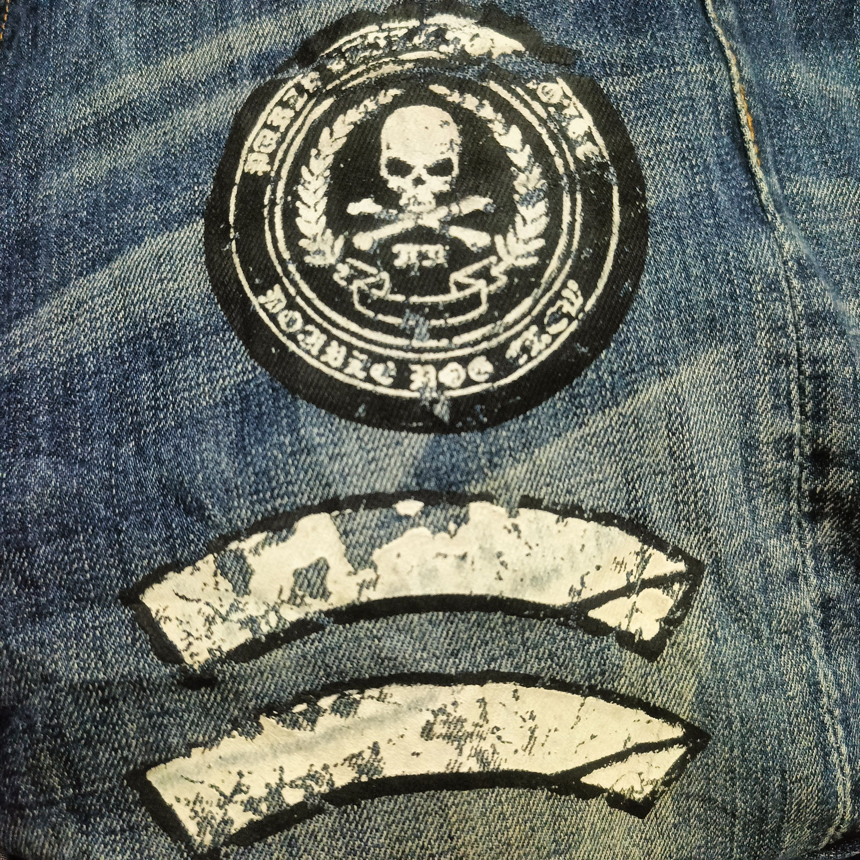 If Six Was Nine Rare Double Dog Distressed Denim Japan jeans Size US 32 / EU 48 - 6 Thumbnail