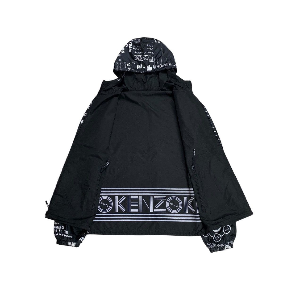Kenzo Kenzo Noir Taille Reversible Jacket Size US M / EU 48-50 / 2 - 2 Thumbnail