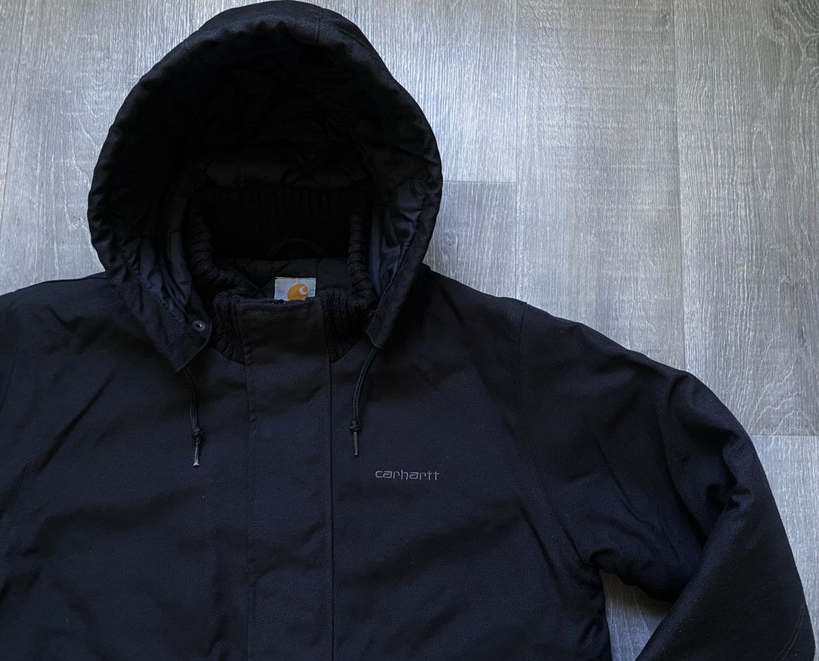 Carhartt Carhartt Vintage Black Cordura Nylon Ranger Hood Jacket WIP Size US M / EU 48-50 / 2 - 6 Thumbnail
