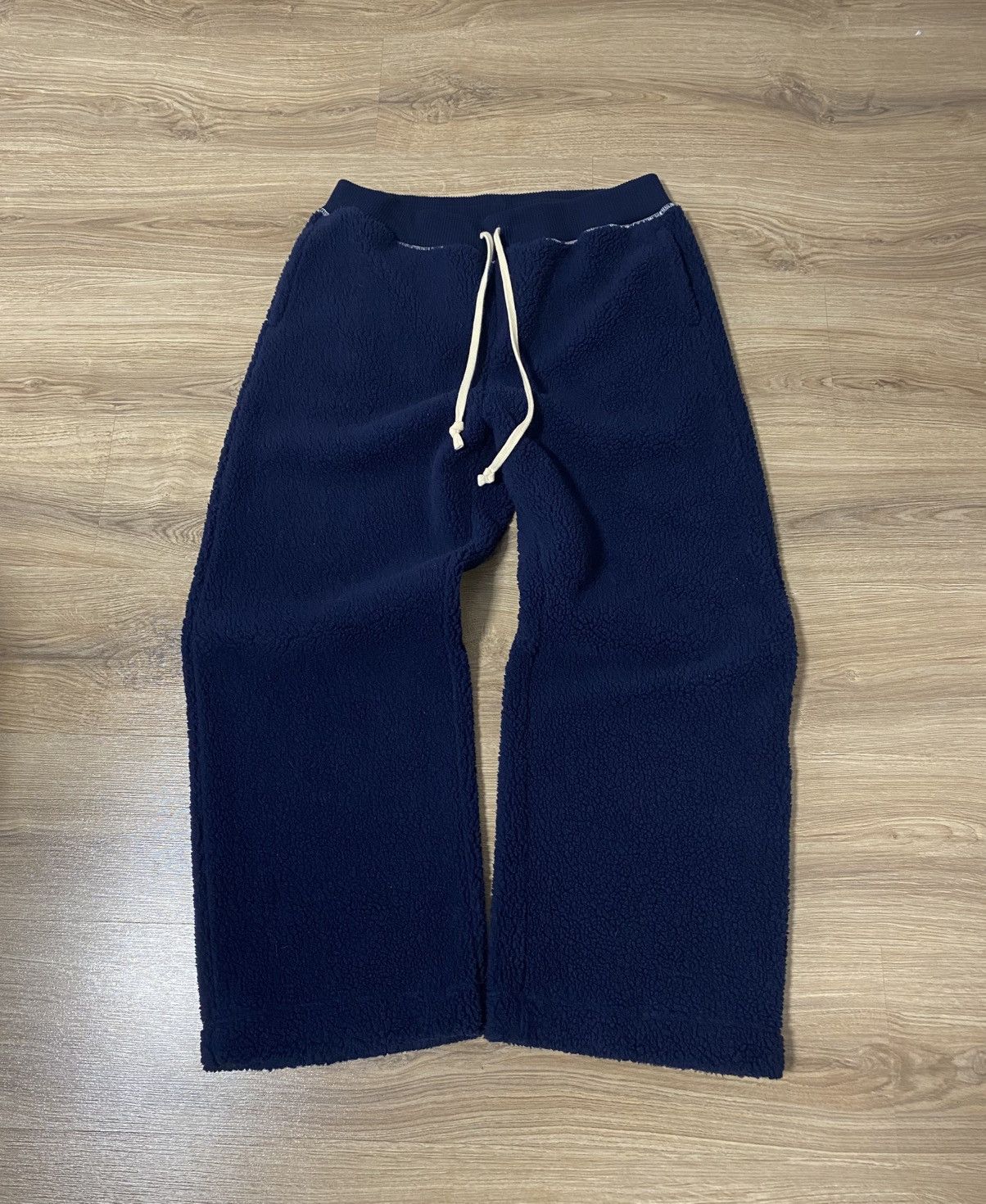 Japanese Brand J.W.Anderson x Uniqlo Fleece Wide Sweat Pants Size US 36 / EU 52 - 1 Thumbnail