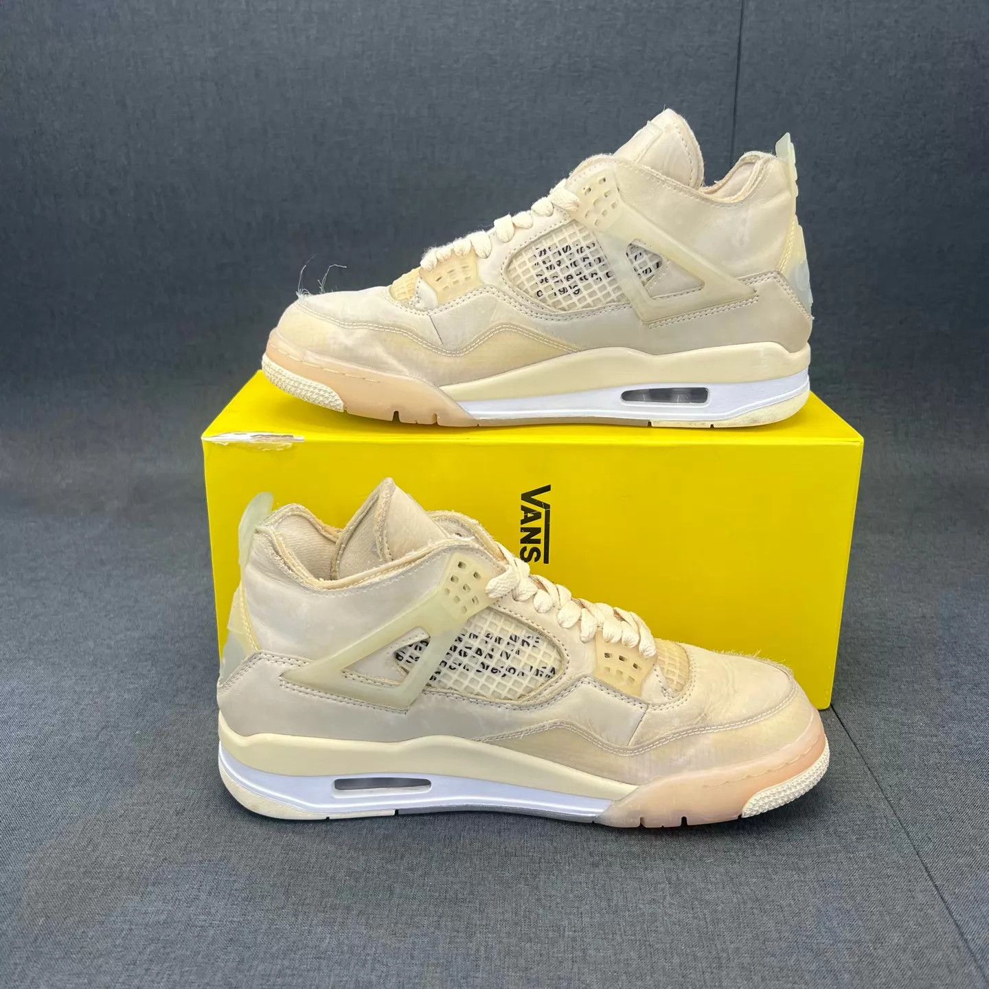 Nike Air Jordan 4 White Sail US 40.5 New Condition Size US 7.5 / EU 40-41 - 3 Thumbnail