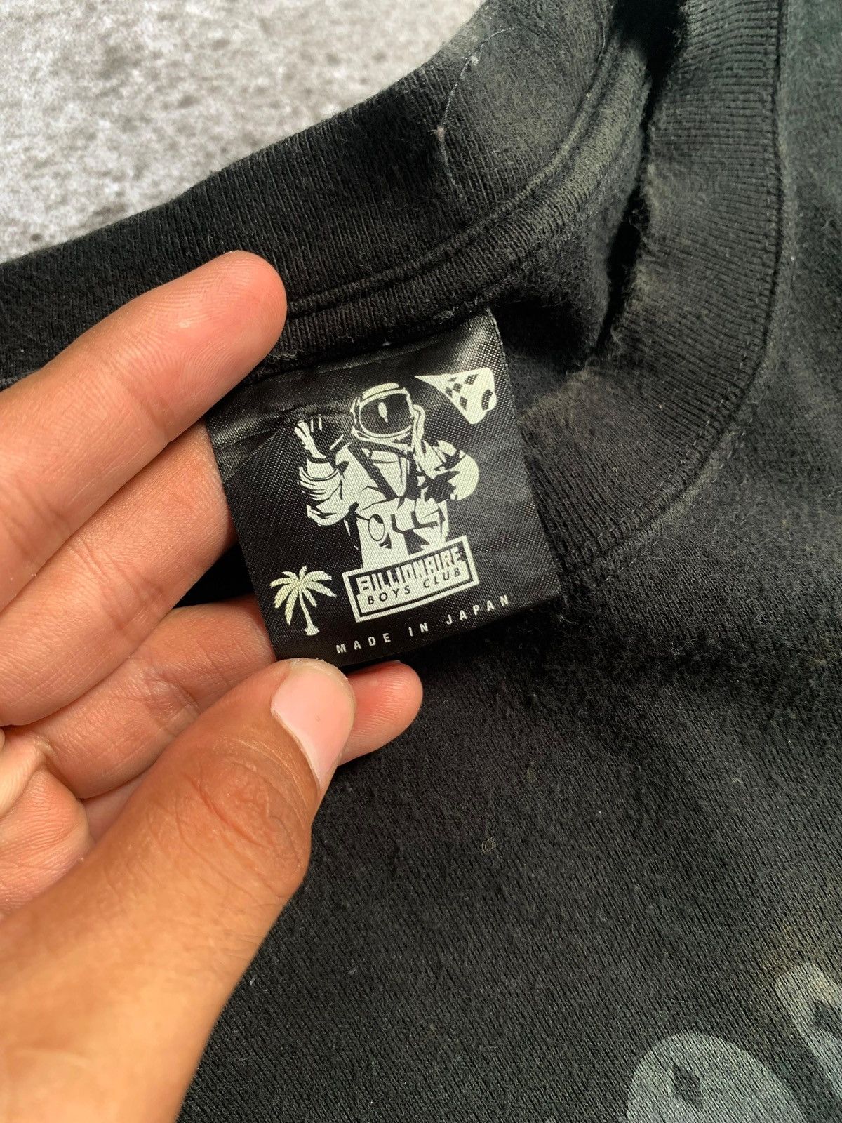 Billionaire Boys Club Billionaire Boys Club Logo Black Tee Size US L / EU 52-54 / 3 - 4 Thumbnail