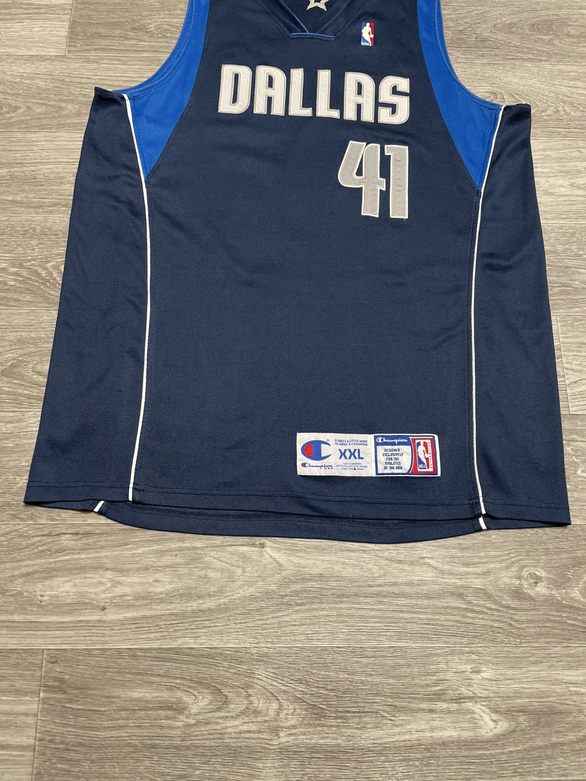 NBA DALLAS MAVERICKS BASKETBALL DIRK NOWITZKI 2001 NBA JERSEY Size US XXL / EU 58 / 5 - 3 Thumbnail