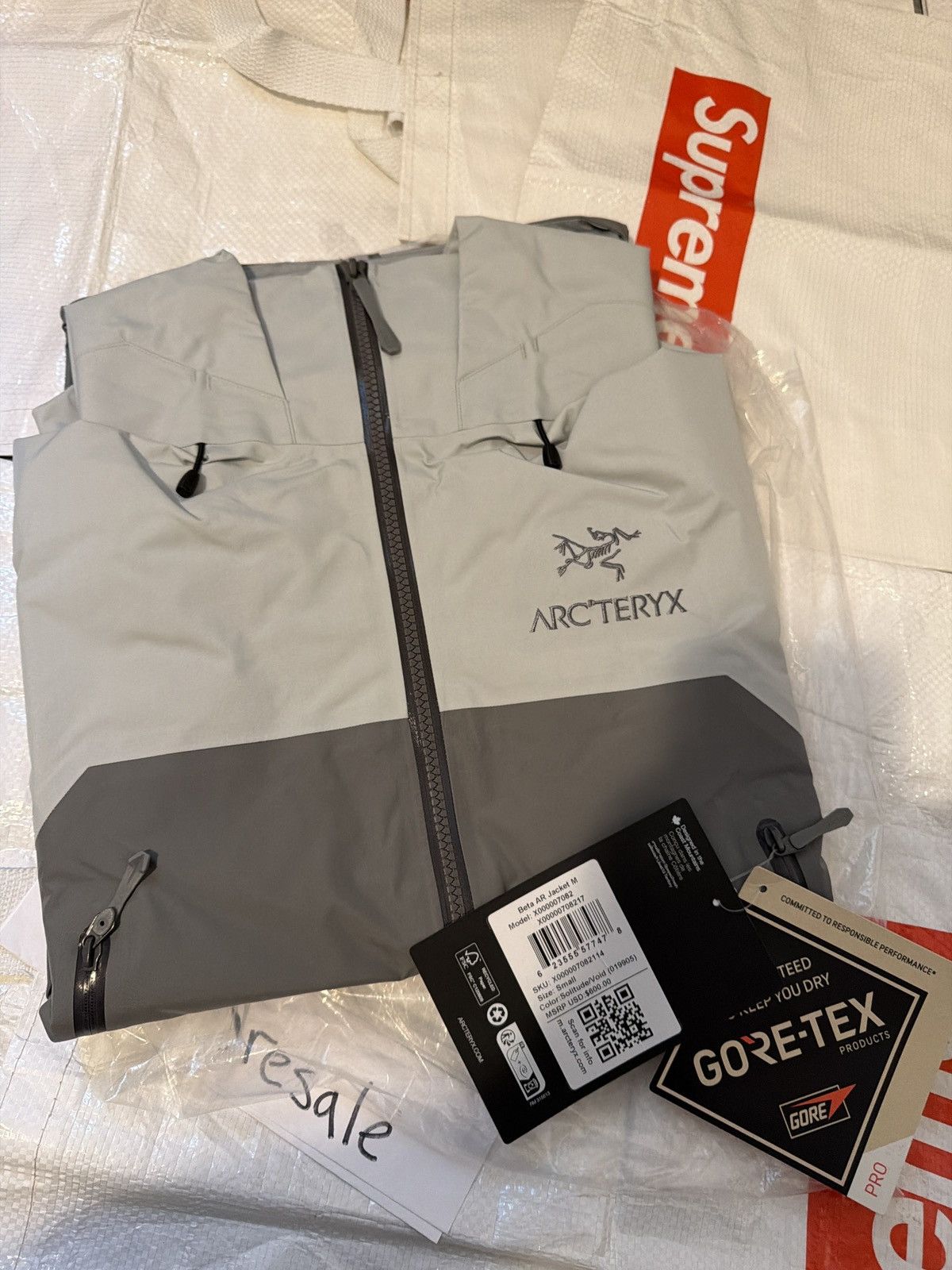 Arc'teryx Arc’teryx Beta AR Jacket Solitude Void Size US S / EU 44-46 / 1 - 12 Thumbnail