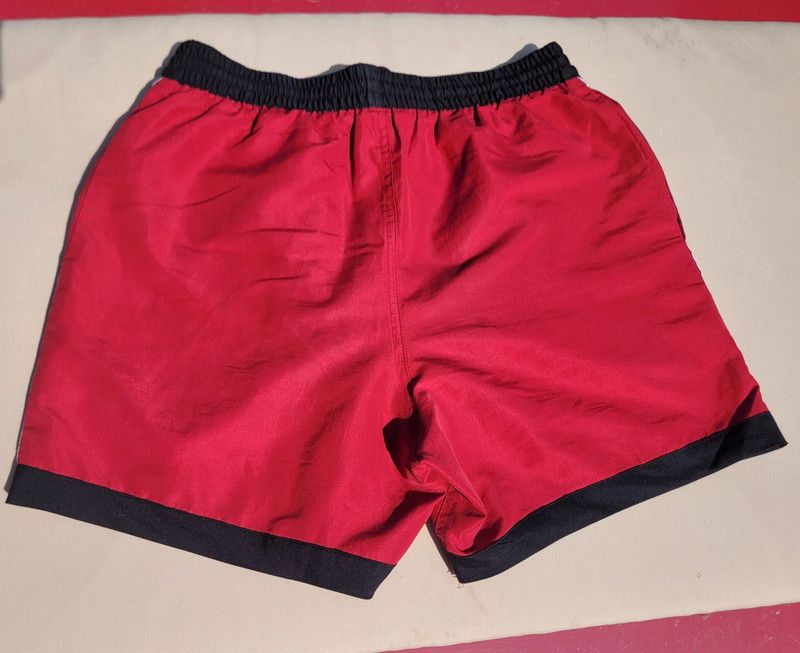 Nike × Vintage Vintage 90s Nike retro logo swoosh shorts Size US 30 / EU 46 - 2 Thumbnail