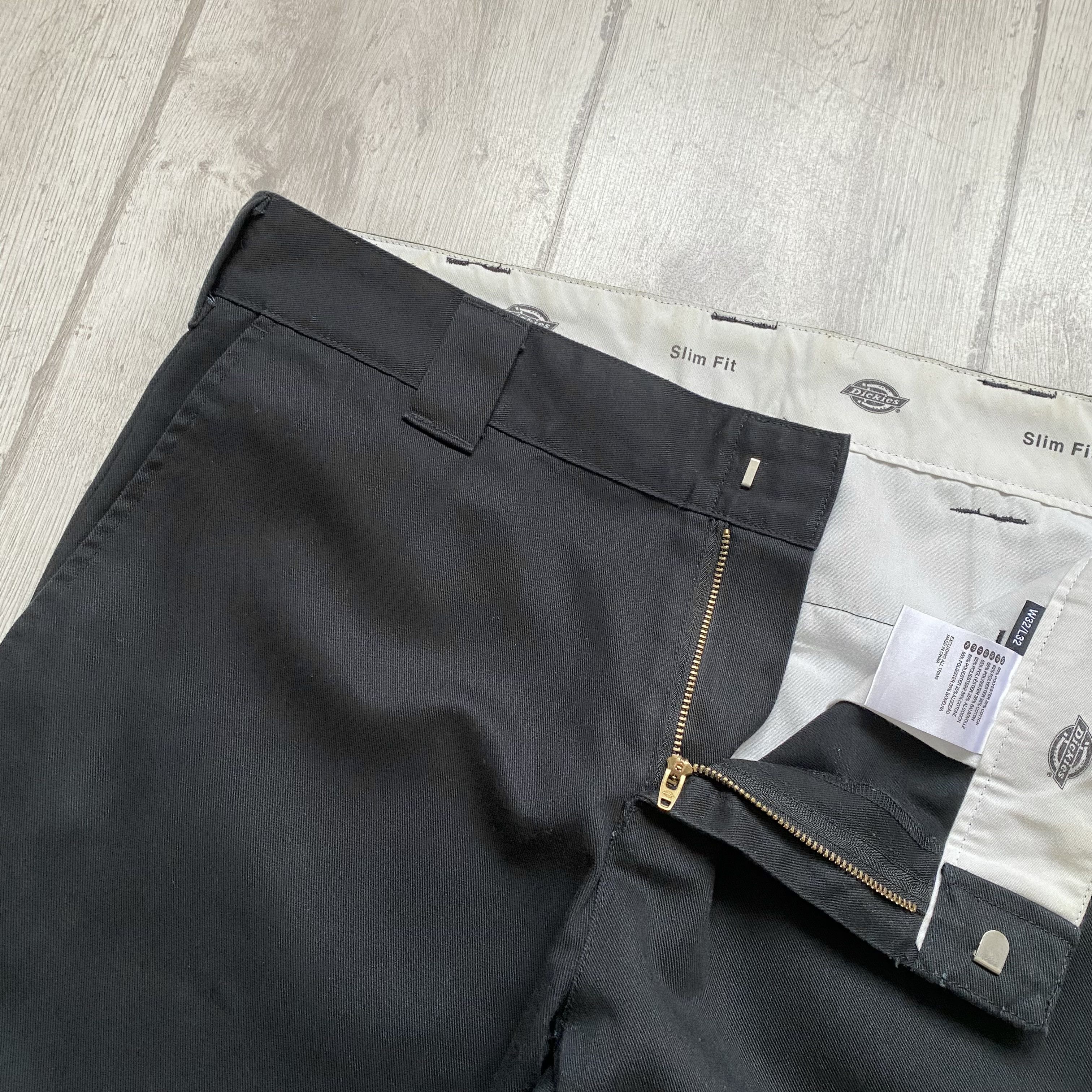Dickies Vintage Diskies Work pants Slim Chinos Skater trousers Size US 32 / EU 48 - 5 Thumbnail