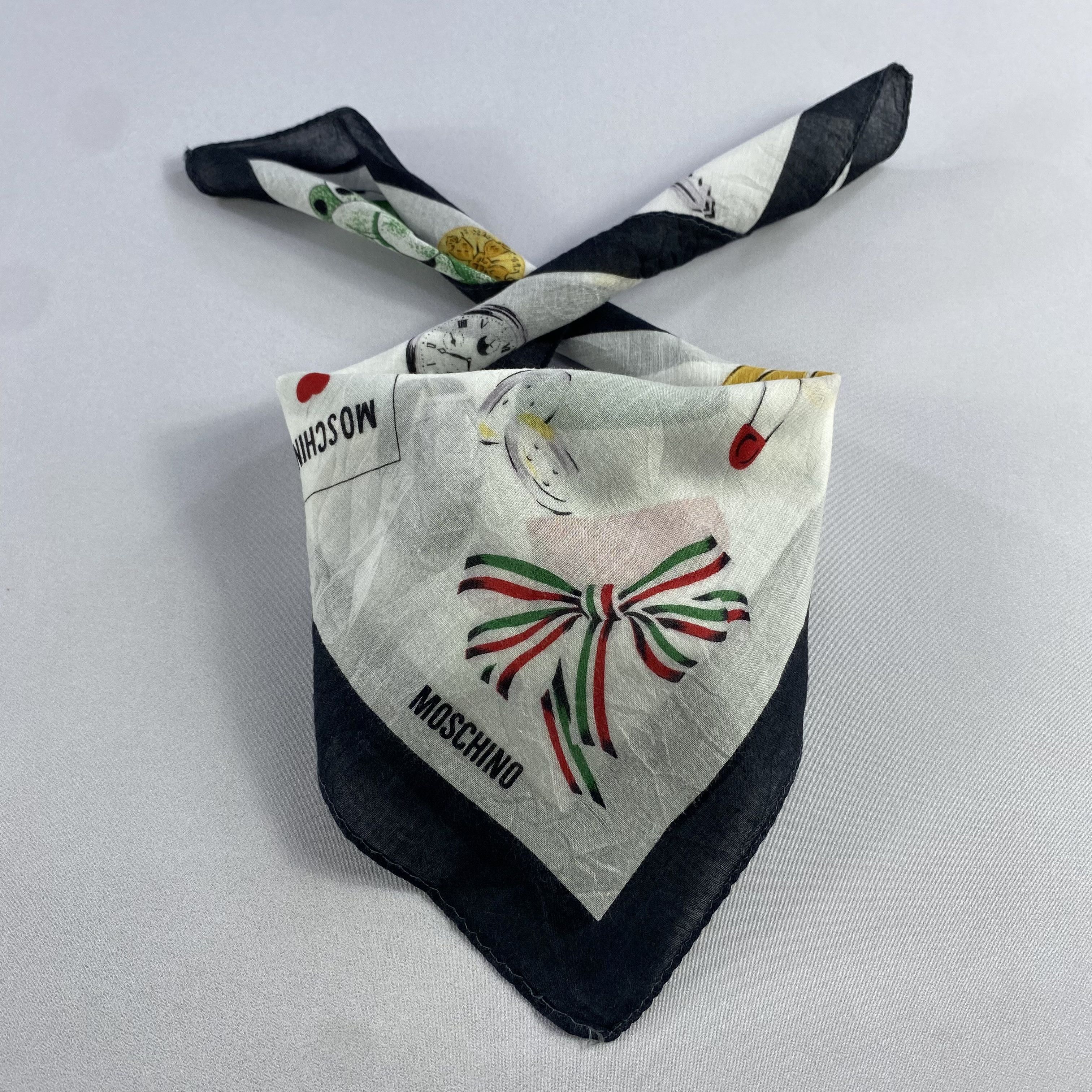 Moschino × Vintage Moschino Bandana/ Handkerchief / Neckerchief Size ONE SIZE - 1 Thumbnail