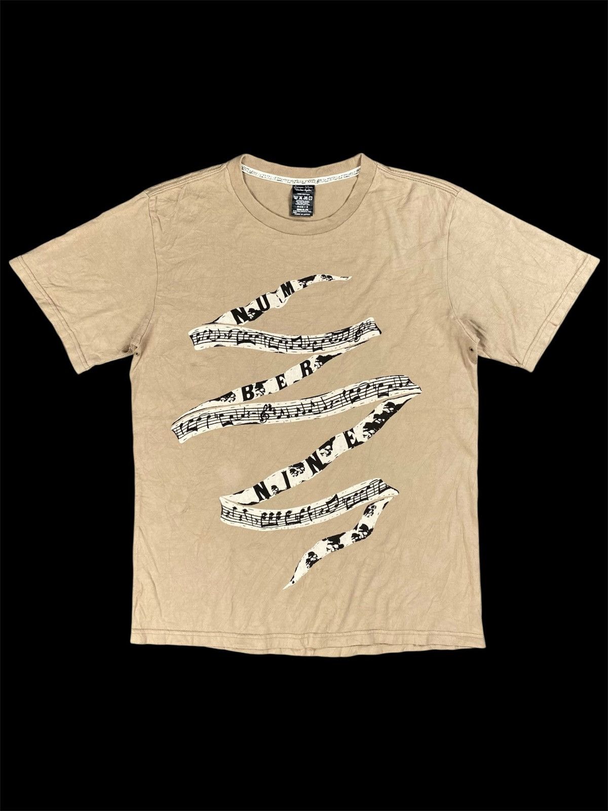 Number (N)ine Number Nine Musical Note T-Shirt Size US S / EU 44-46 / 1 - 1 Thumbnail