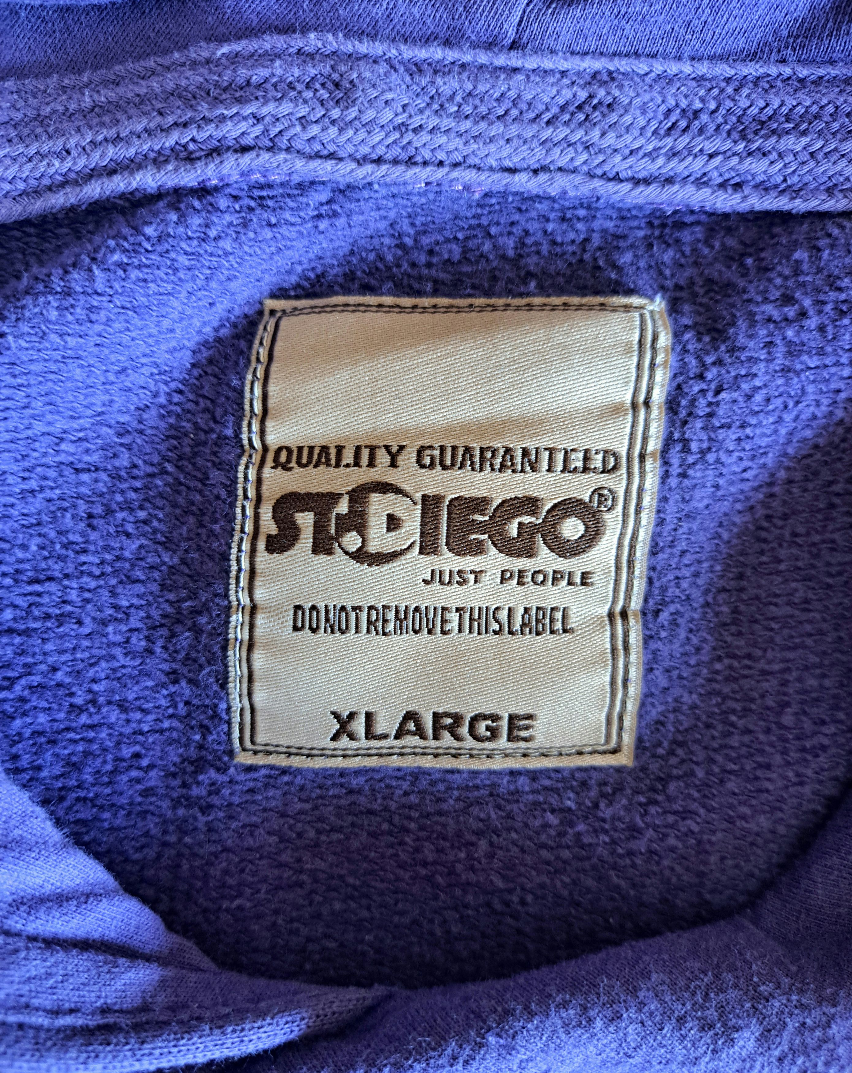 Vintage St.Diego Just People Hoodie Size US XL / EU 56 / 4 - 2 Thumbnail