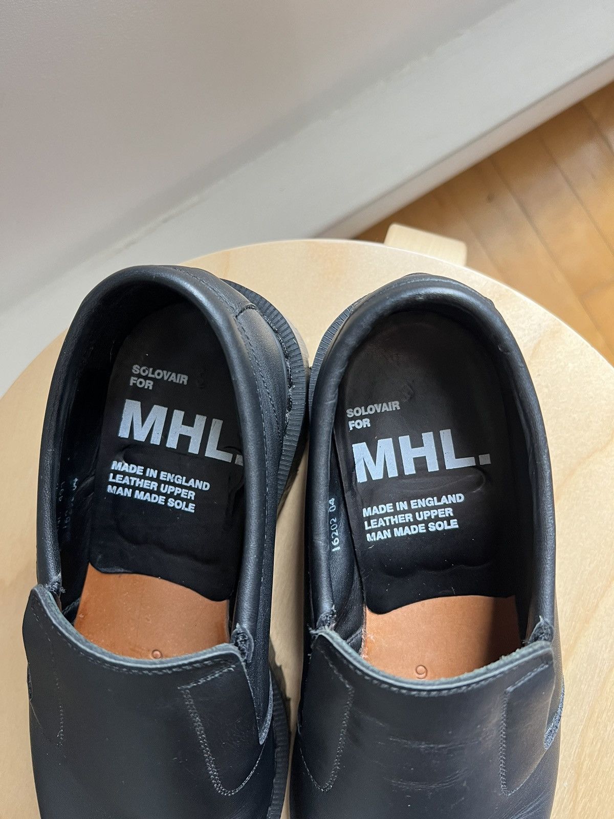 未使用級☆SOLOVAIR FOR MHL. チロリアンシューズ イングランド製 未使用級☆SOLOVAIR FOR MHL. チロリアンシューズ イングランド製