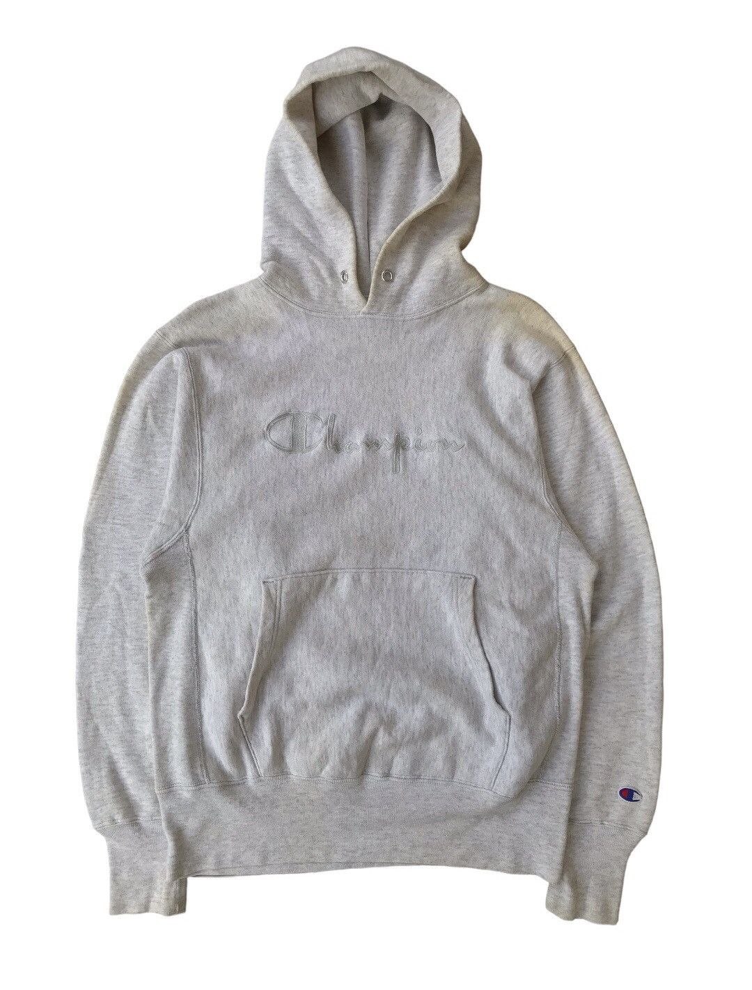 Champion Vintage Champion Reverse Weave Script Logo Sweater Large Size US L / EU 52-54 / 3 - 1 Thumbnail