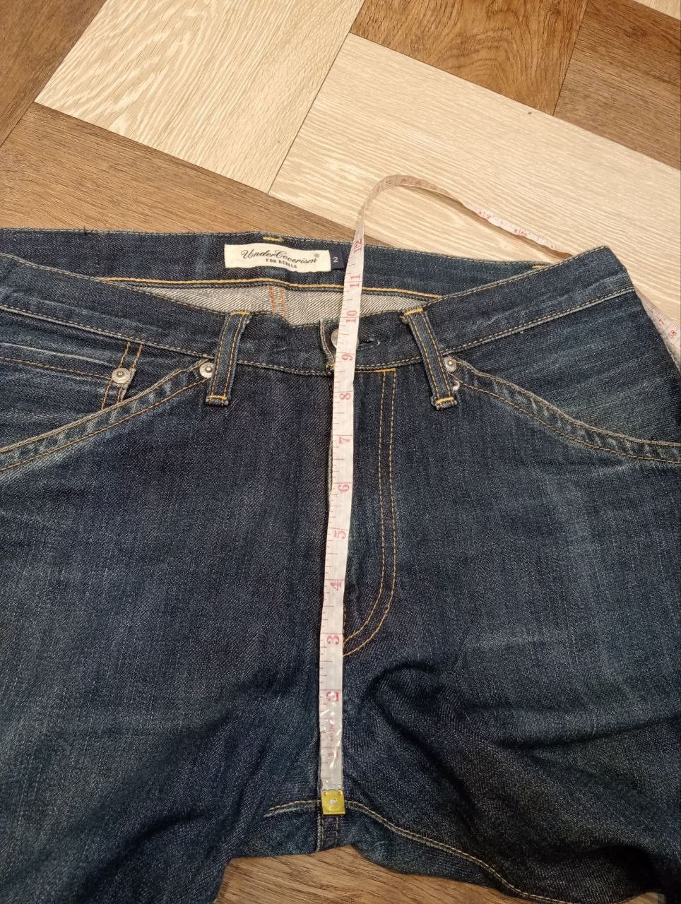 Undercover UNDERCOVERISM FOR REBELS FRINGE SELVEDGE DENIM PANTS Size US 32 / EU 48 - 16 Thumbnail