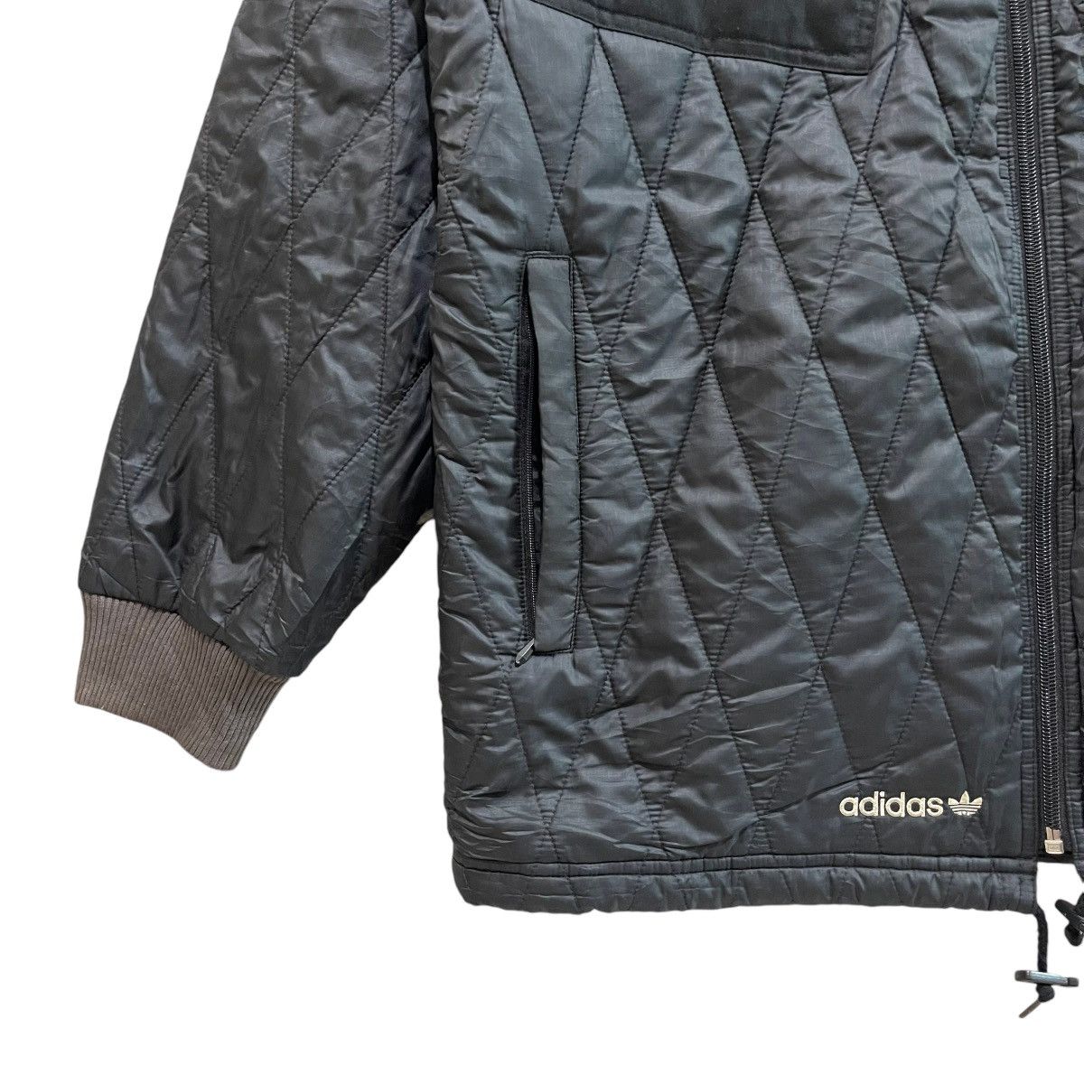 Adidas × Vintage Vintage 00s Adidas Madmakers Quilted Zipper Jacket Size US L / EU 52-54 / 3 - 5 Thumbnail