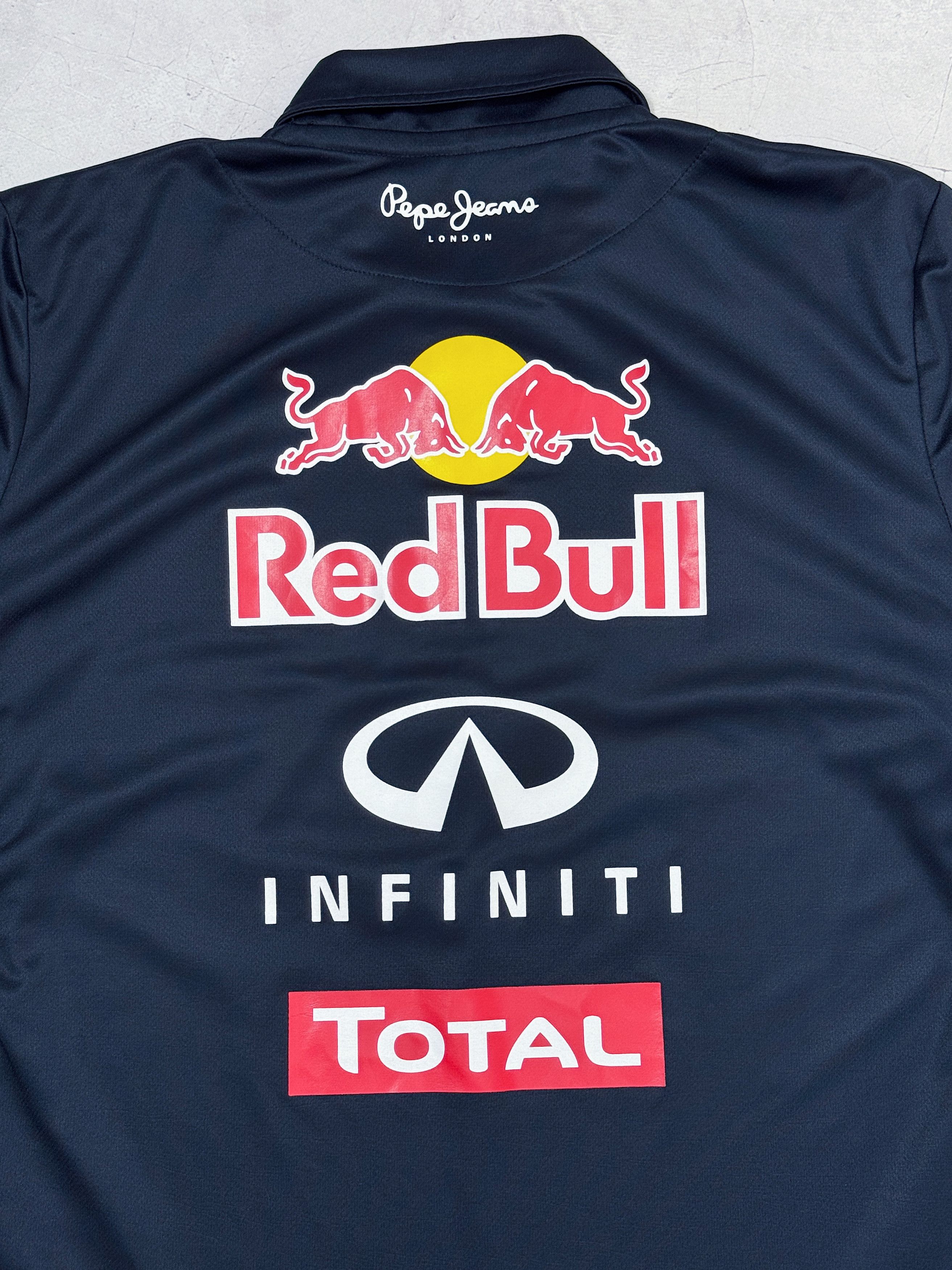 Pepe Jeans Red Bull Pepe Jeans Polo T-Shirt Infiniti Total Formula1 Size US L / EU 52-54 / 3 - 11 Thumbnail