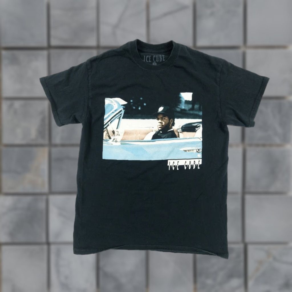 Vintage Ice Cube Shirt Adult Medium Black Short Sleeve Hip Hop Music Tee Mens Size US M / EU 48-50 / 2 - 1 Thumbnail