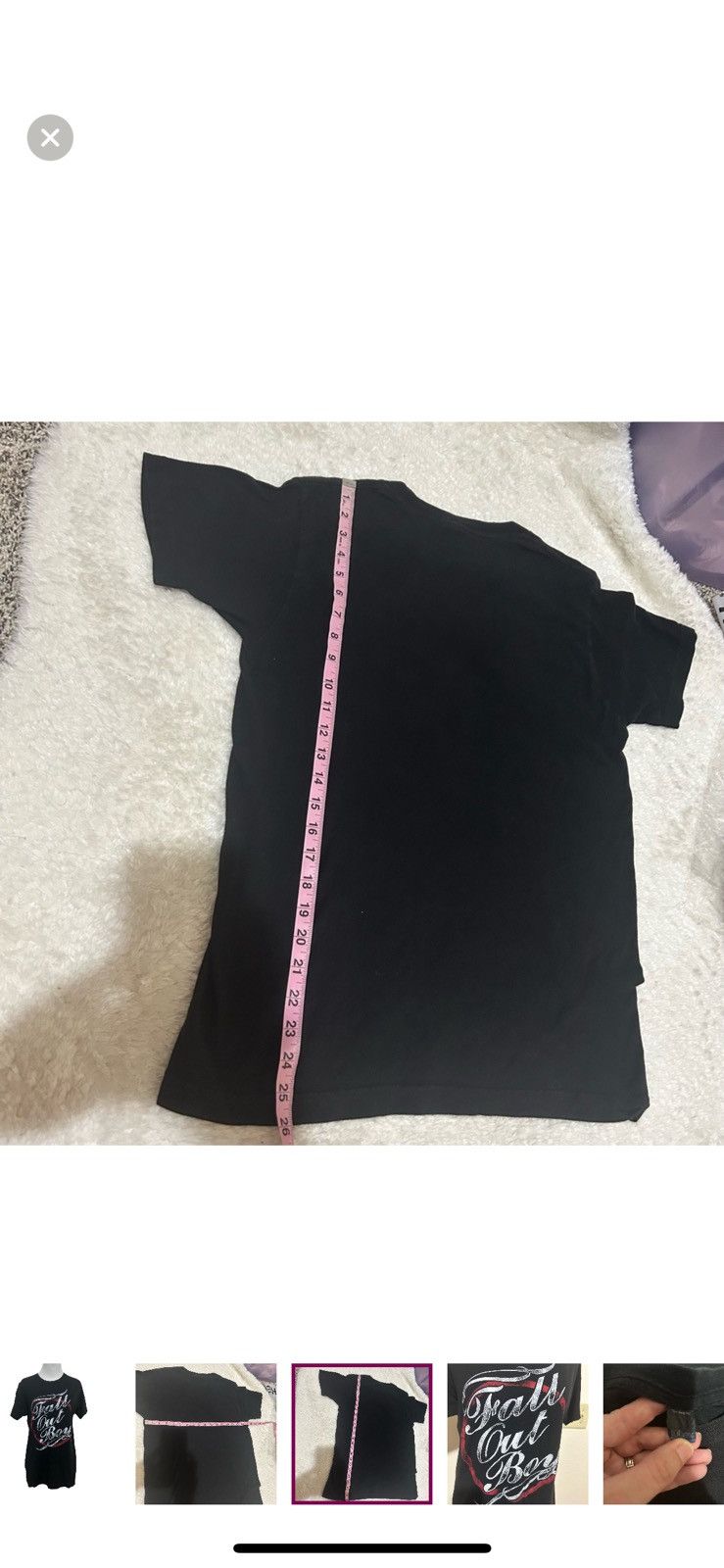 Tultex Tultex small fall out boy band tee Size US S / EU 44-46 / 1 - 6 Thumbnail