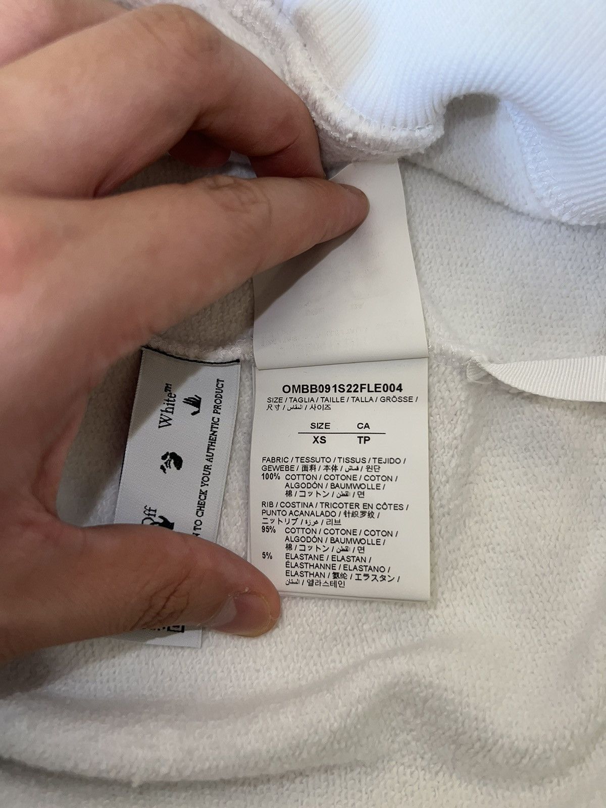Off-White Off White High Weed Hoodie White Size US XXL / EU 58 / 5 - 14 Thumbnail