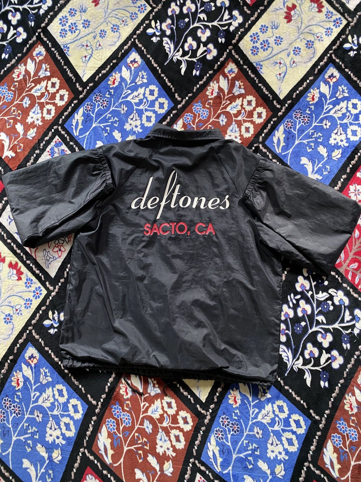 Band Tees Vintage 90s Deftones Coach Jacket Size US L / EU 52-54 / 3 - 2 Thumbnail