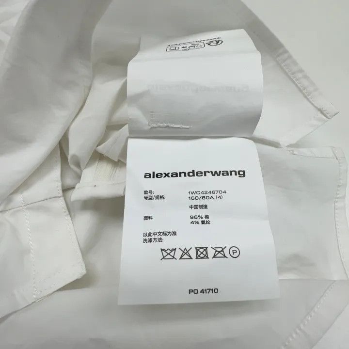 Alexander Wang Alexander Wang Asymmetrical Long Sleeve Shirt - Size S / US 4 / IT 40 - 5 Thumbnail