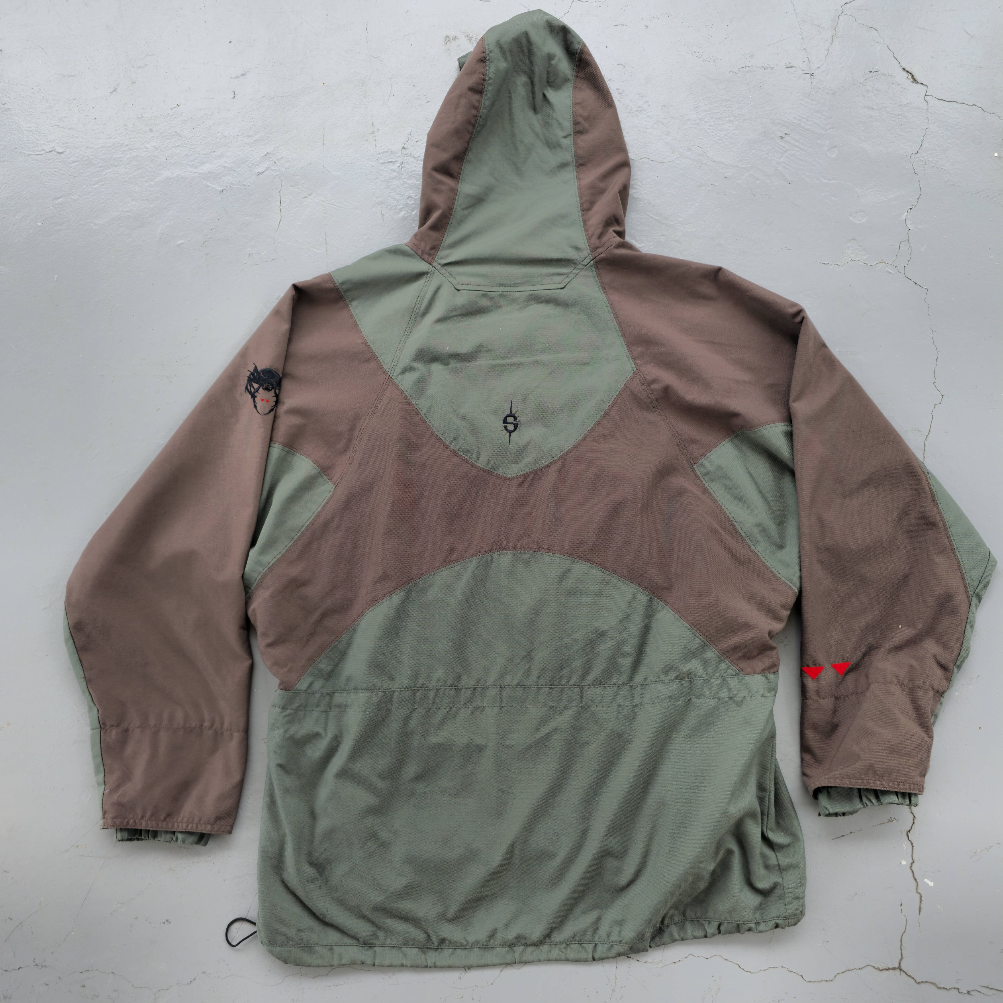 Vintage Stryke Spiderweb Anorak Y2K 00s