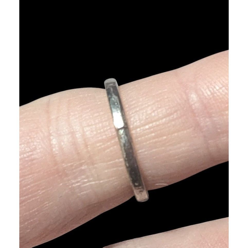 Other Casual Silver Tone Open Top Clear Stone Ring Size 6 1/2 Size ONE SIZE - 7 Thumbnail