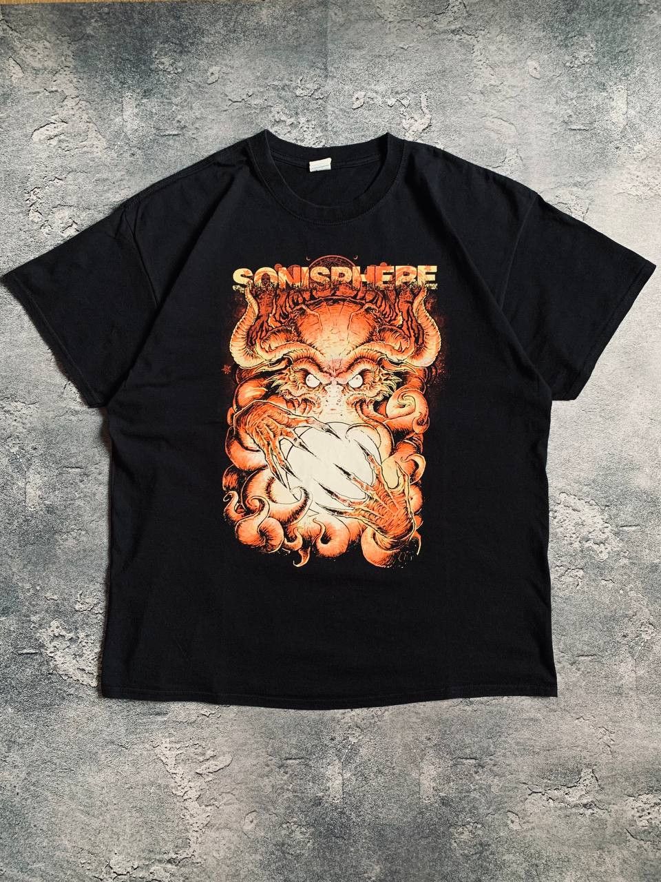 Gildan Sonisphere Festival Band T-Shirt RAMMSTEIN Heavy Metal Rock Size US XL / EU 56 / 4 - 1 Thumbnail