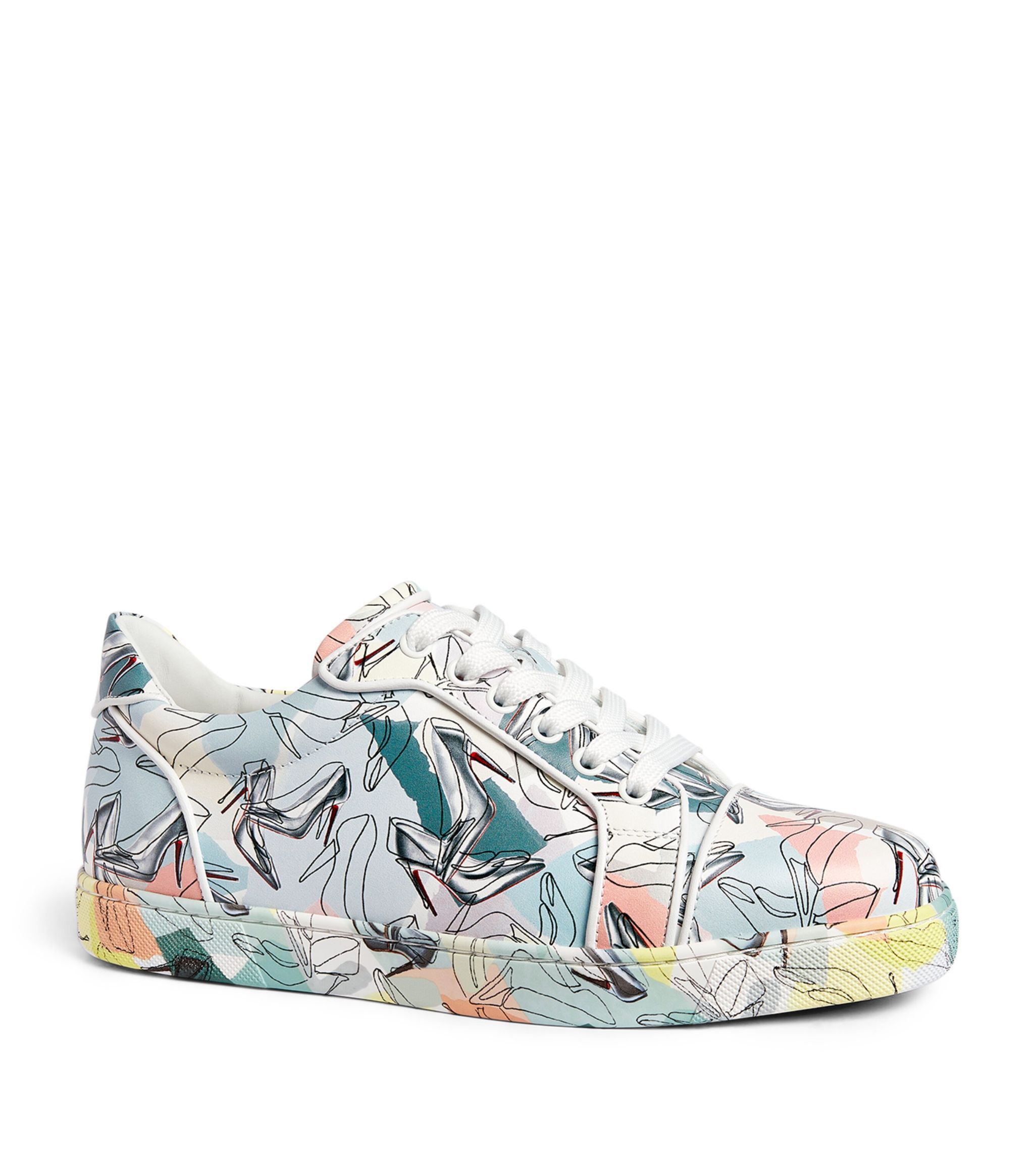 Christian Louboutin o1s1wg110924 Sneakers in Multicolor Size US 9 / IT 39 - 2 Thumbnail