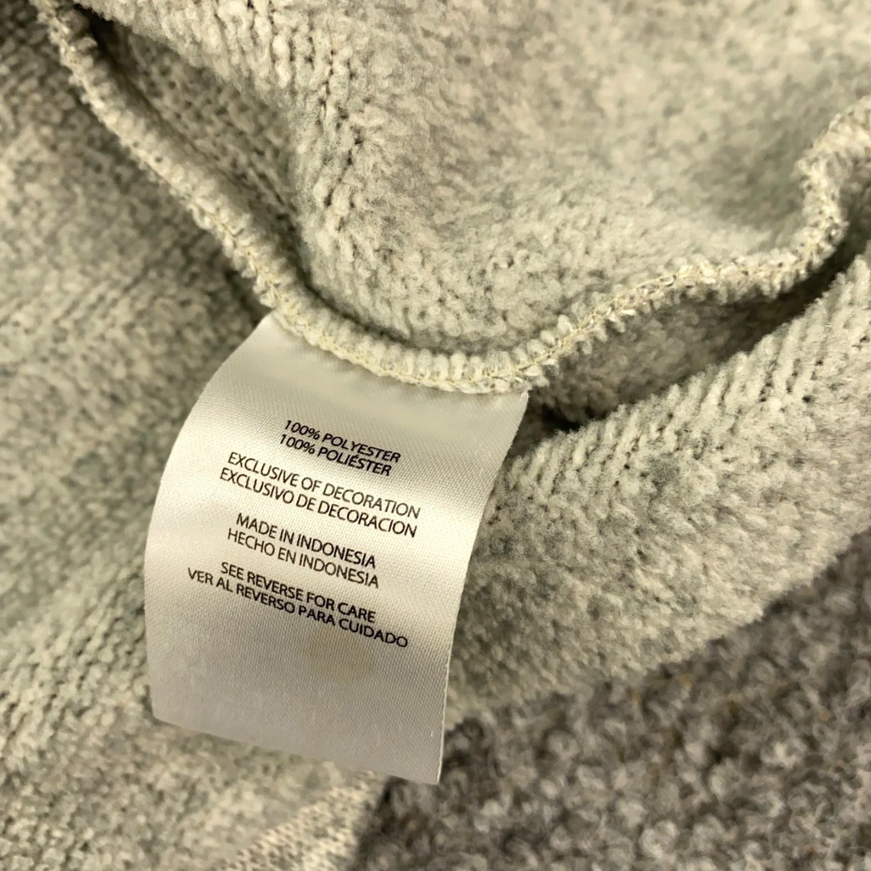 Eddie Bauer Eddie Bauer Mens Pullover Sweatshirt 2XL Gray Fleece 1/4 Zip Embroidered Size US XXL / EU 58 / 5 - 5 Thumbnail