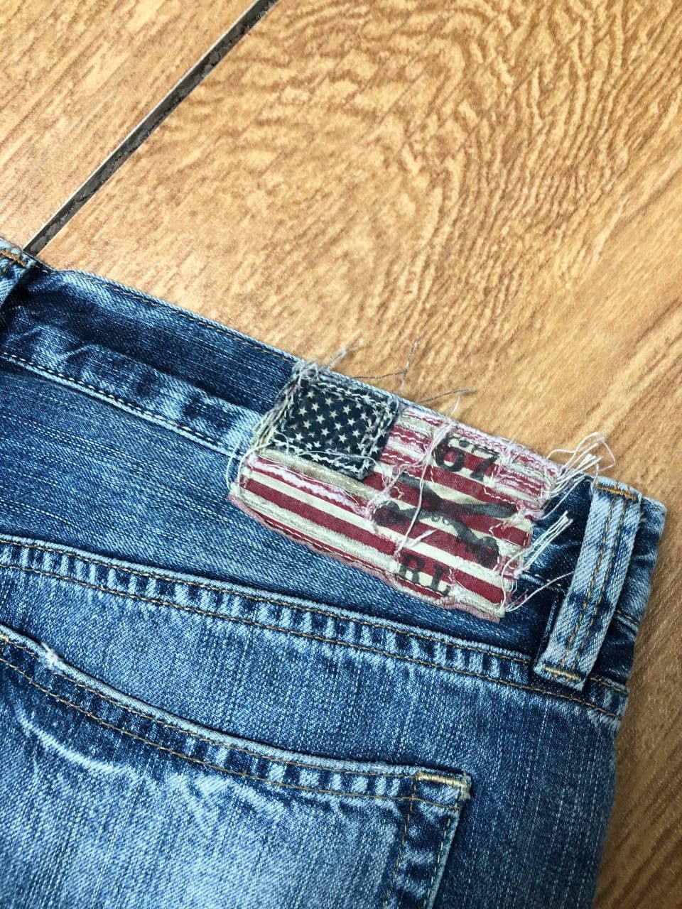 Polo Ralph Lauren mens jeans Polo Ralph Lauren Vintage Crazy Y2K denim Size US 29 - 6 Thumbnail