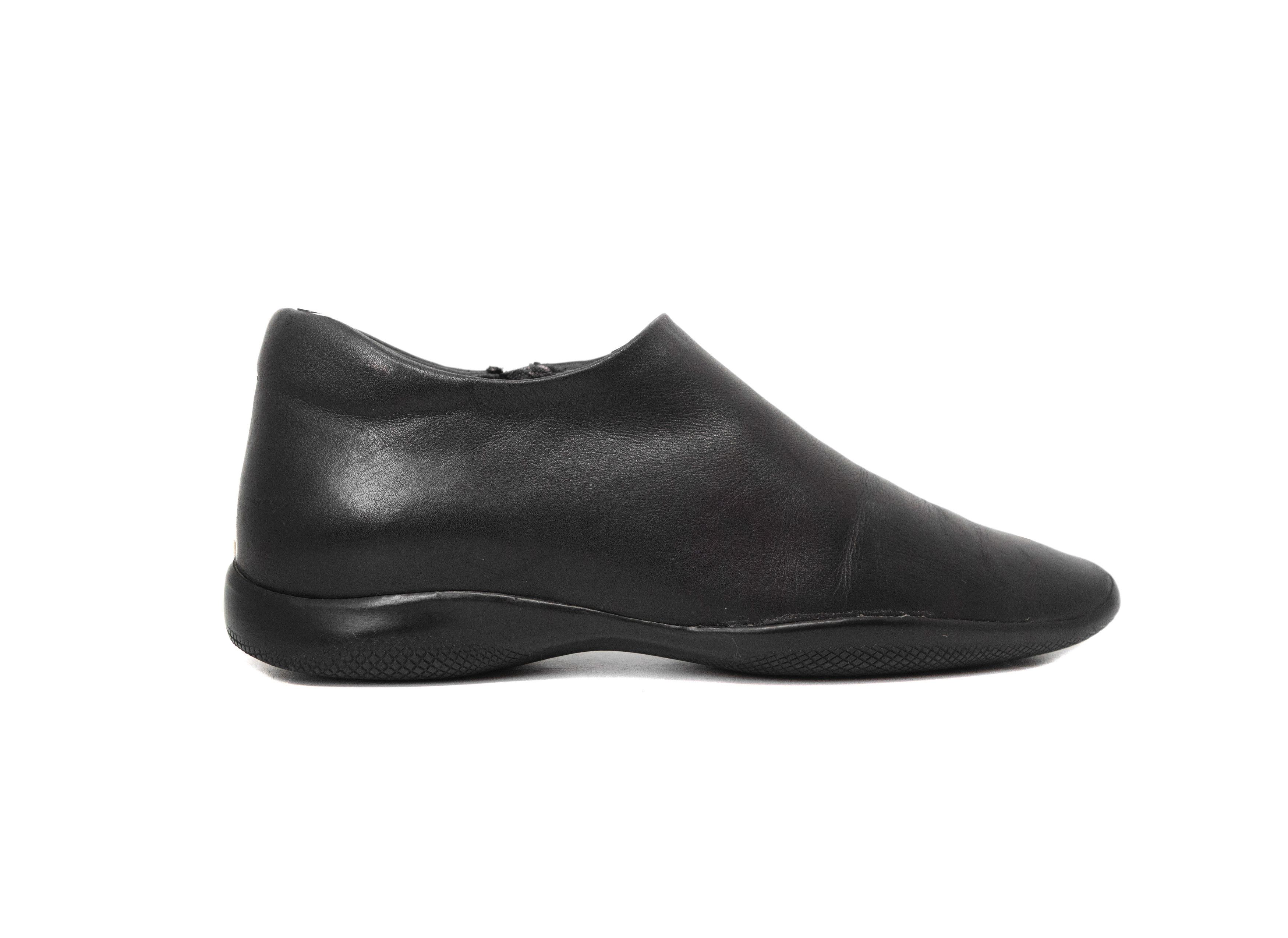 00S Sport Toblach Leather High-Top Side Zip Sneakers