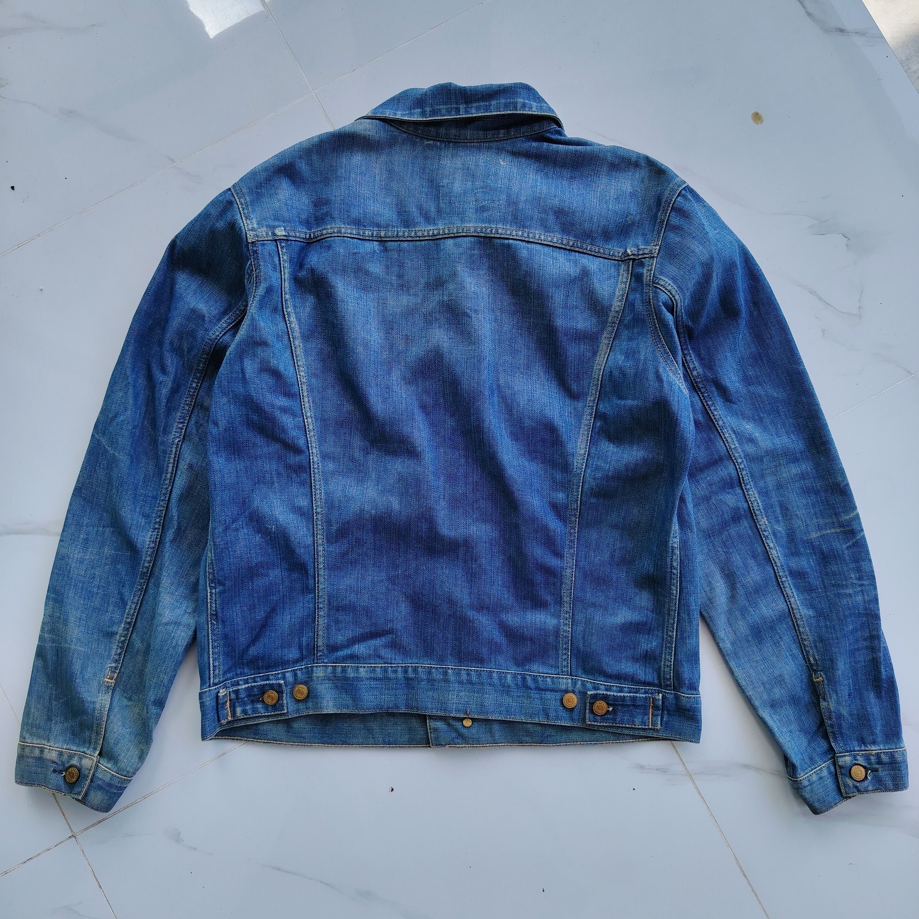 Polo Ralph Lauren Polo Ralph Lauren RL Blue Denim Jeans Jacket Classic Size US L / EU 52-54 / 3 - 12 Thumbnail