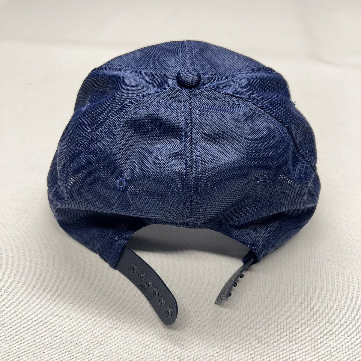 Vintage NJ State PBA Hat Blue New Jersey Trucker Snap Back Logo Cap Size ONE SIZE - 7 Thumbnail