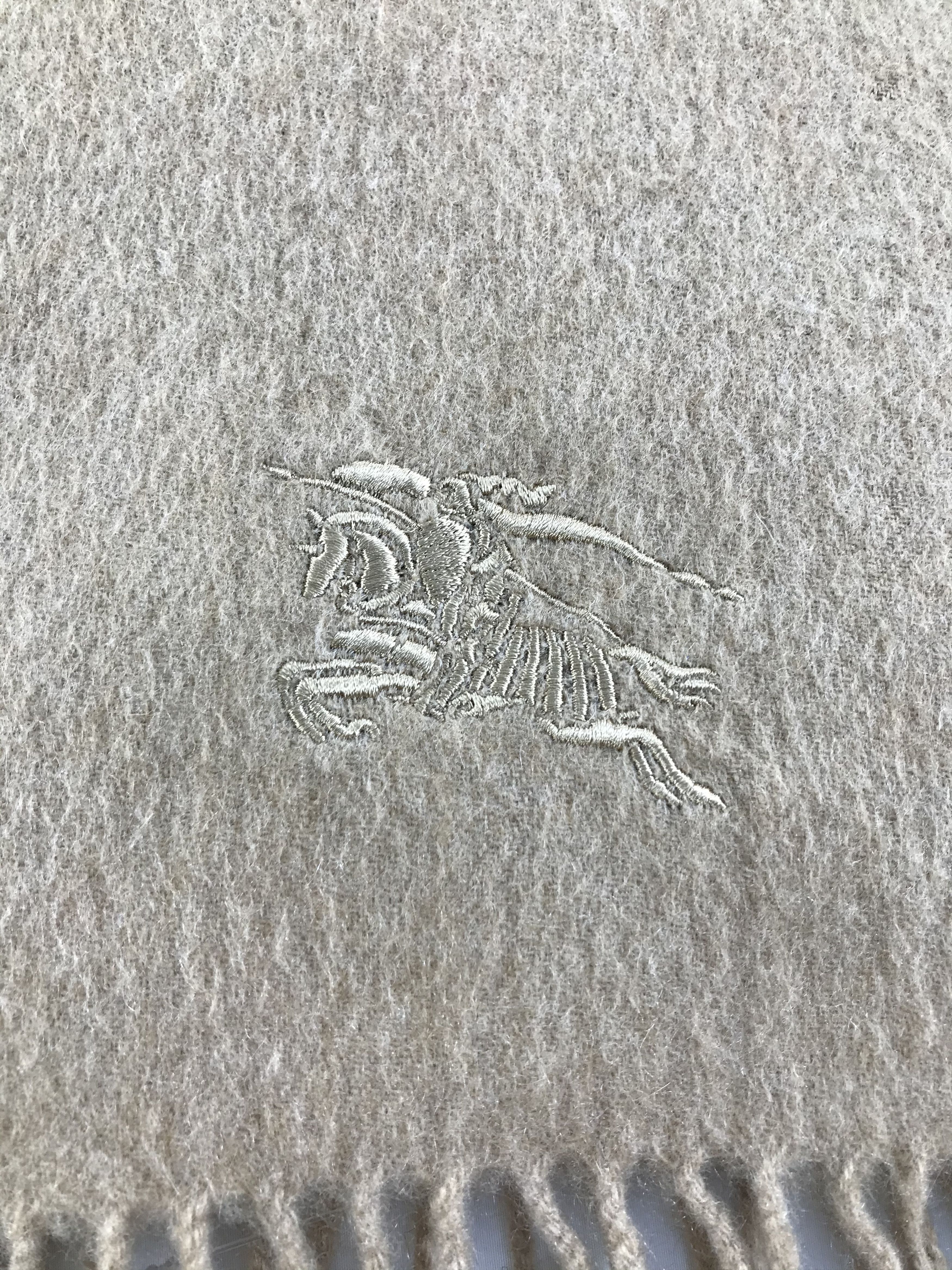 Burberry × Vintage Burberry Scarf / Muffler / Neckwear - WW2543 Size ONE SIZE - 4 Thumbnail
