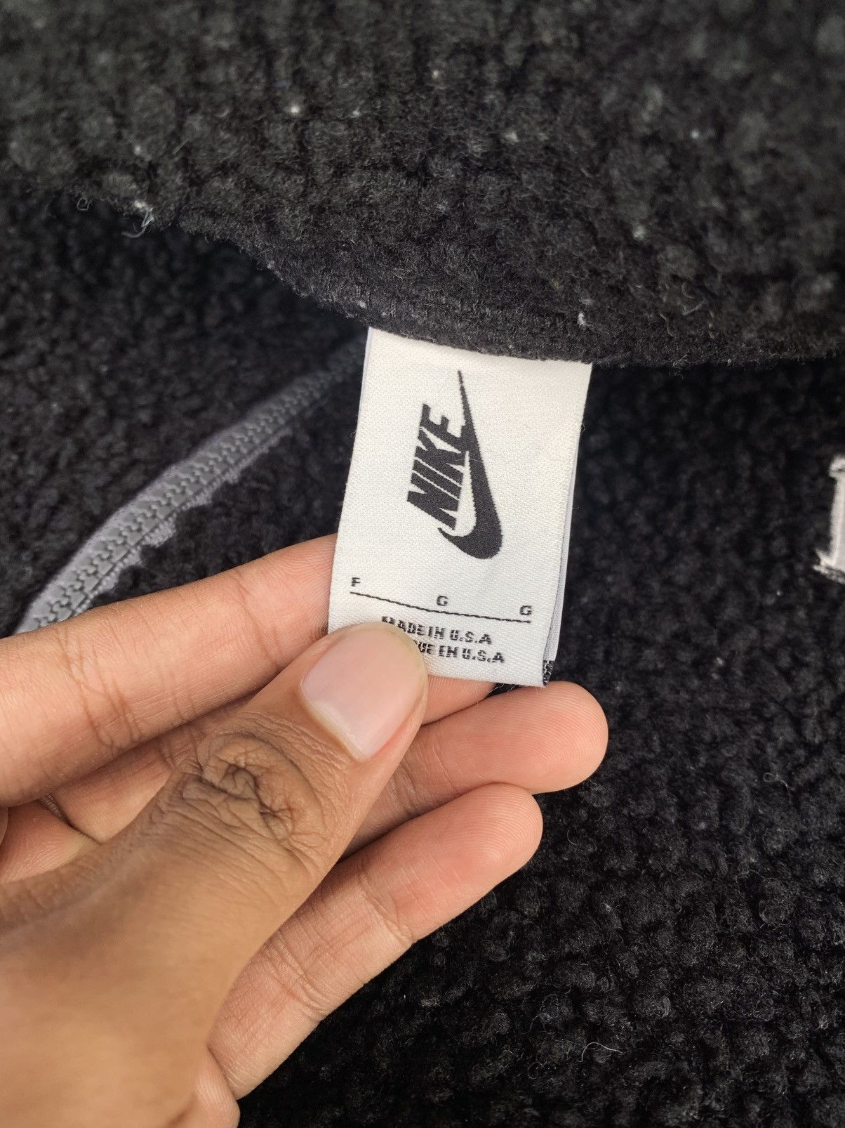 Nike Nike Vaporwave Reversible Fleece Sherpa Jacket Size US M / EU 48-50 / 2 - 3 Thumbnail