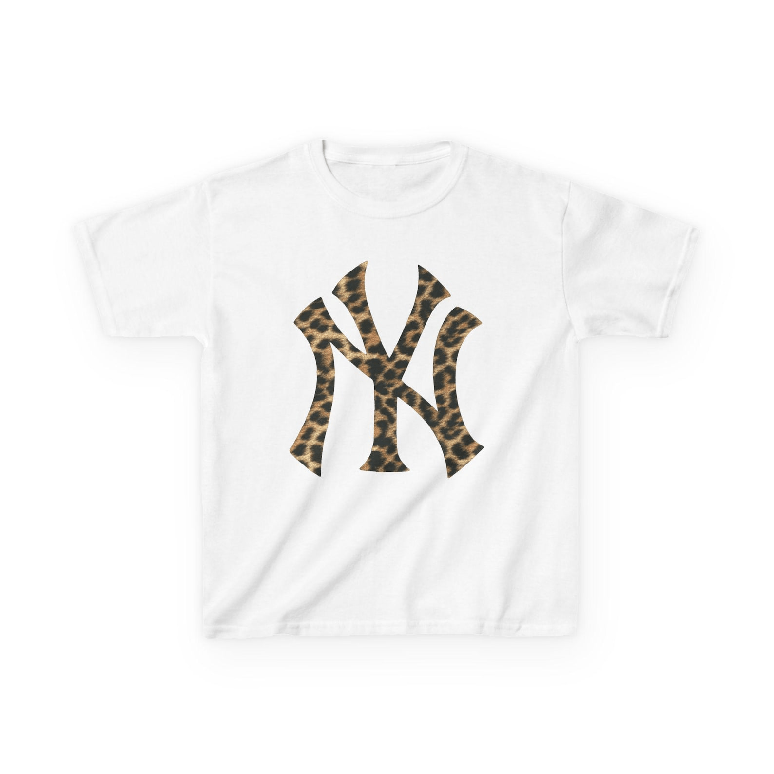 Other New York Cheetah Print Baby Tee Size M / US 6-8 / IT 42-44 - 1 Thumbnail