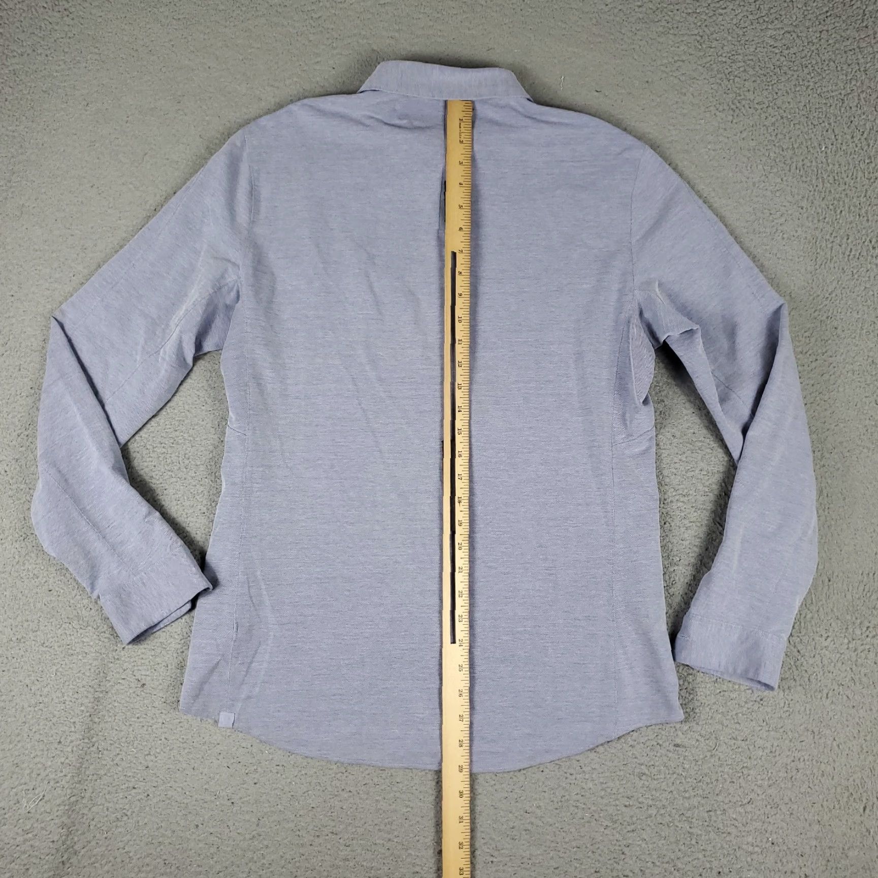 Lululemon Lululemon Shirt Mens Size Medium Blue Stretch Button-Up Long Sleeve Casual Formal Workwear Business Size US M / EU 48-50 / 2 - 4 Thumbnail