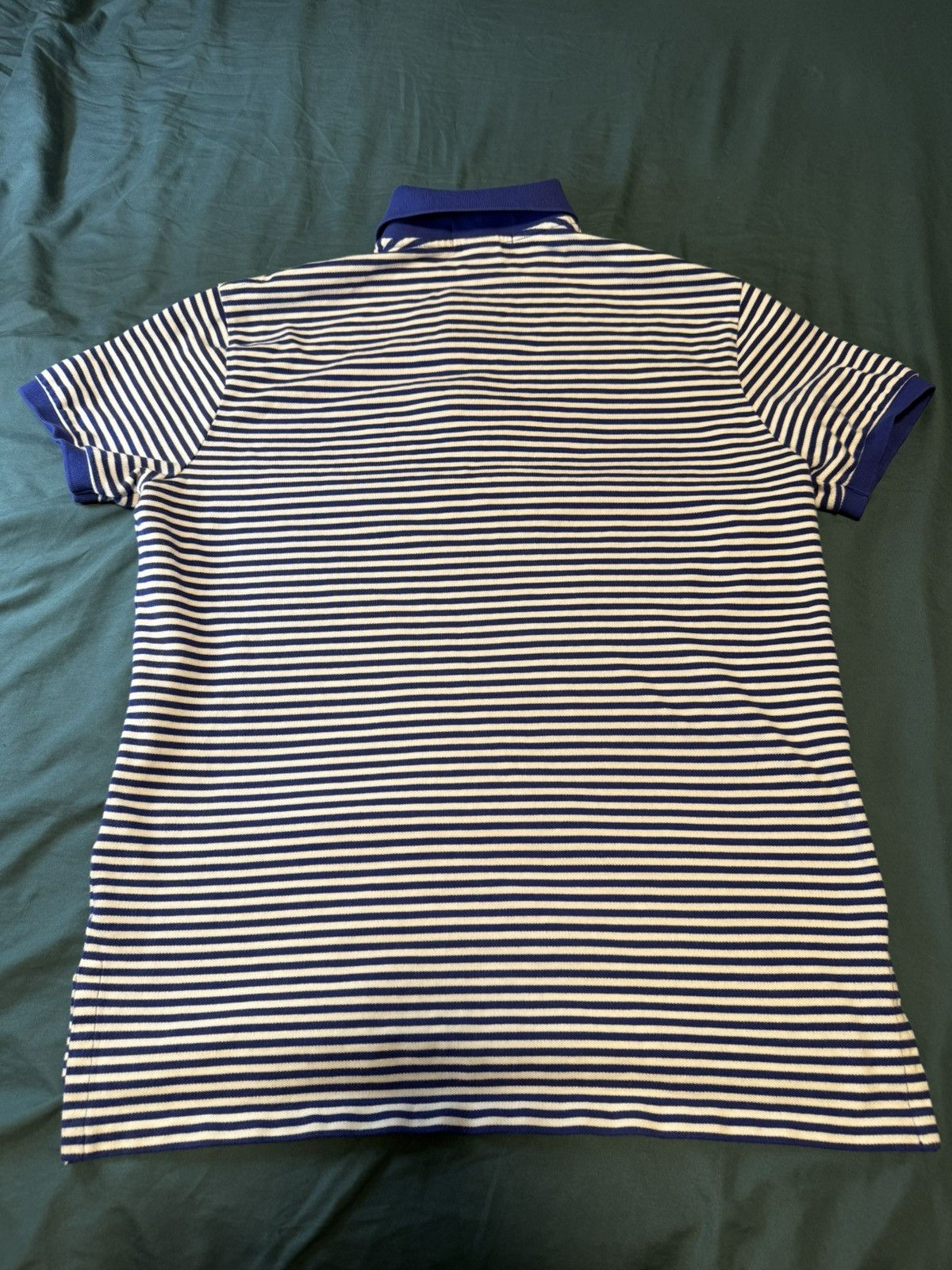 Polo Ralph Lauren Polo Ralph Lauren Custom-Slim-Fit Striped Polo Size US L / EU 52-54 / 3 - 5 Thumbnail