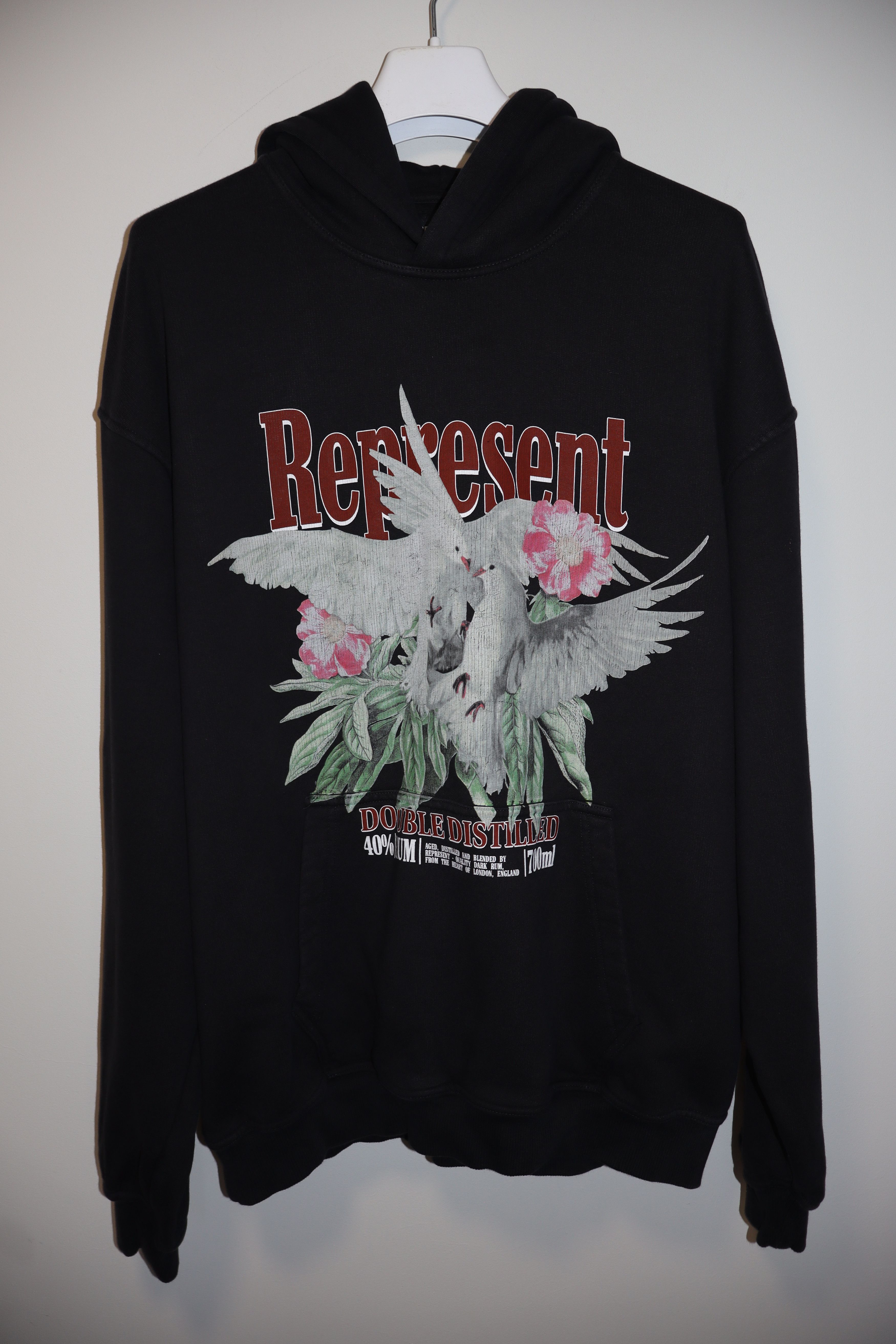 Represent Clo. Double distilled print hoodie Size US S / EU 44-46 / 1 - 1 Thumbnail
