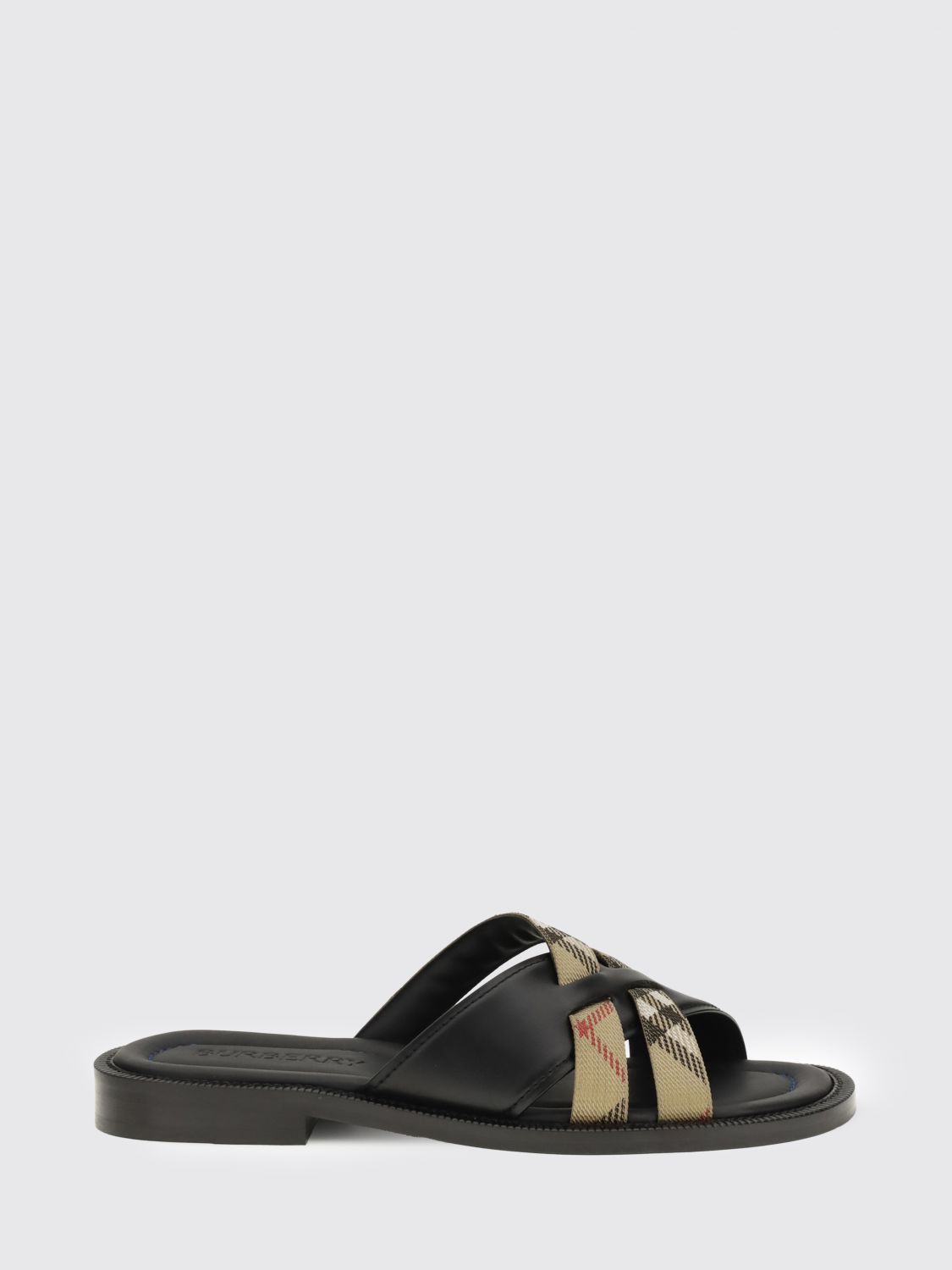 Burberry Burberry Sandals Men Black Size US 10 / EU 43 - 1 Thumbnail