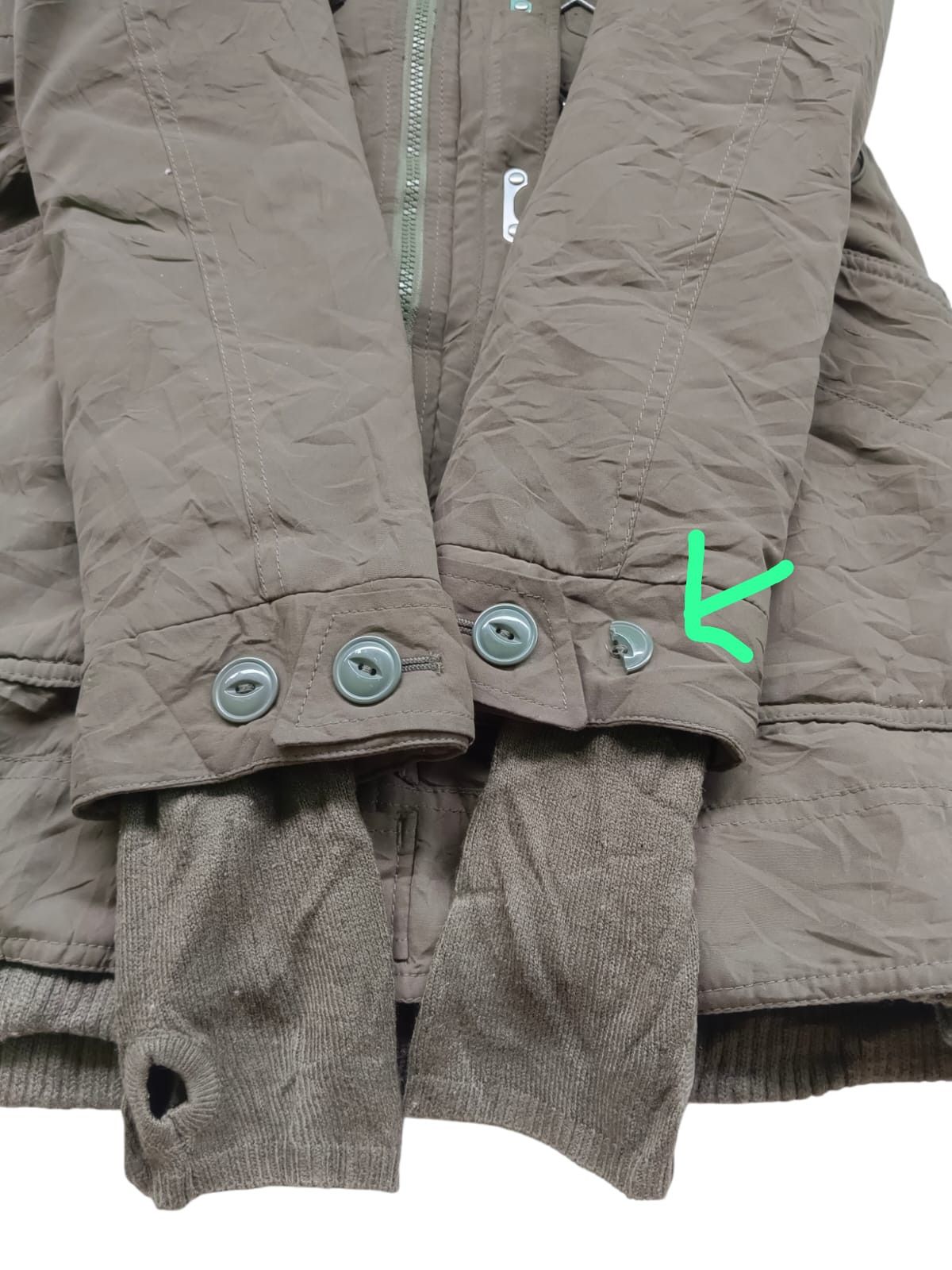 14th Addiction × If Six Was Nine × Le Grande Bleu (L.G.B.) Sly military thumb holes parka fur hoodie Size US M / EU 48-50 / 2 - 5 Thumbnail