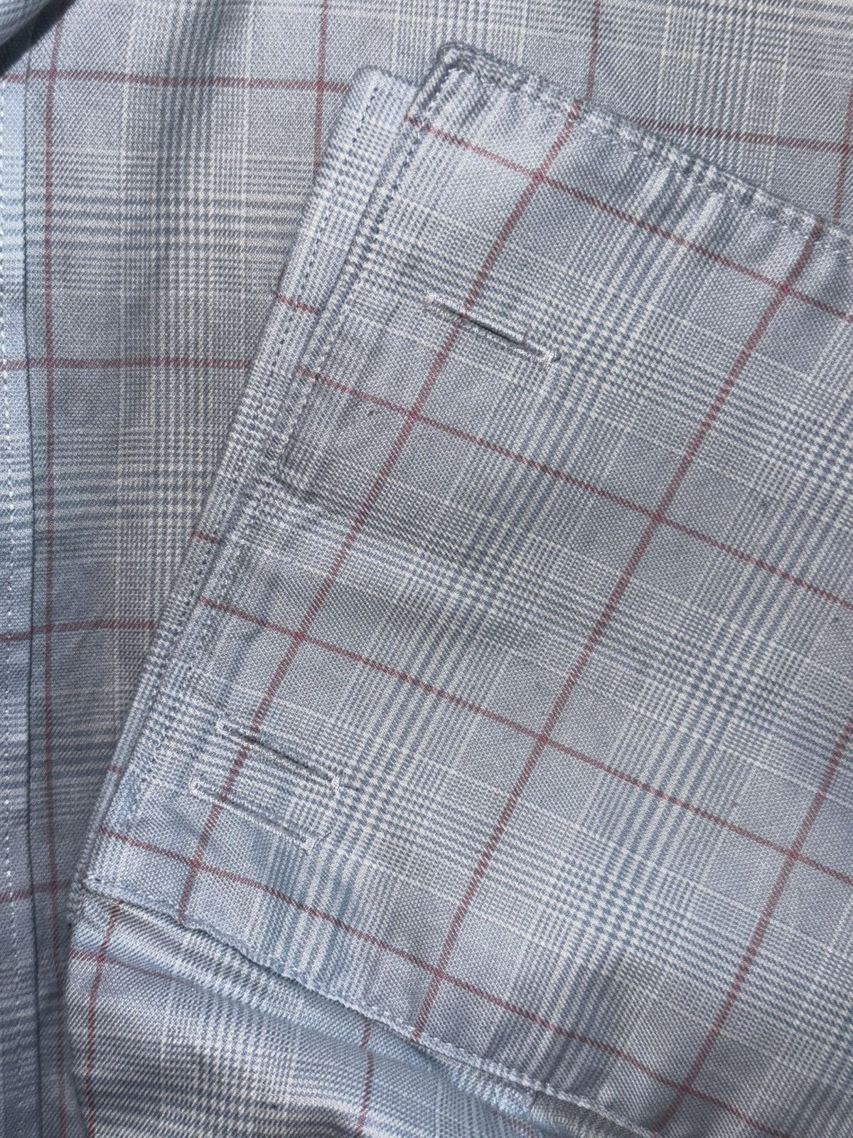 Charles Tyrwhitt Charles Tyrwhitt French Cuff Sky Blue Check shirt Size US XL / EU 56 / 4 - 3 Thumbnail