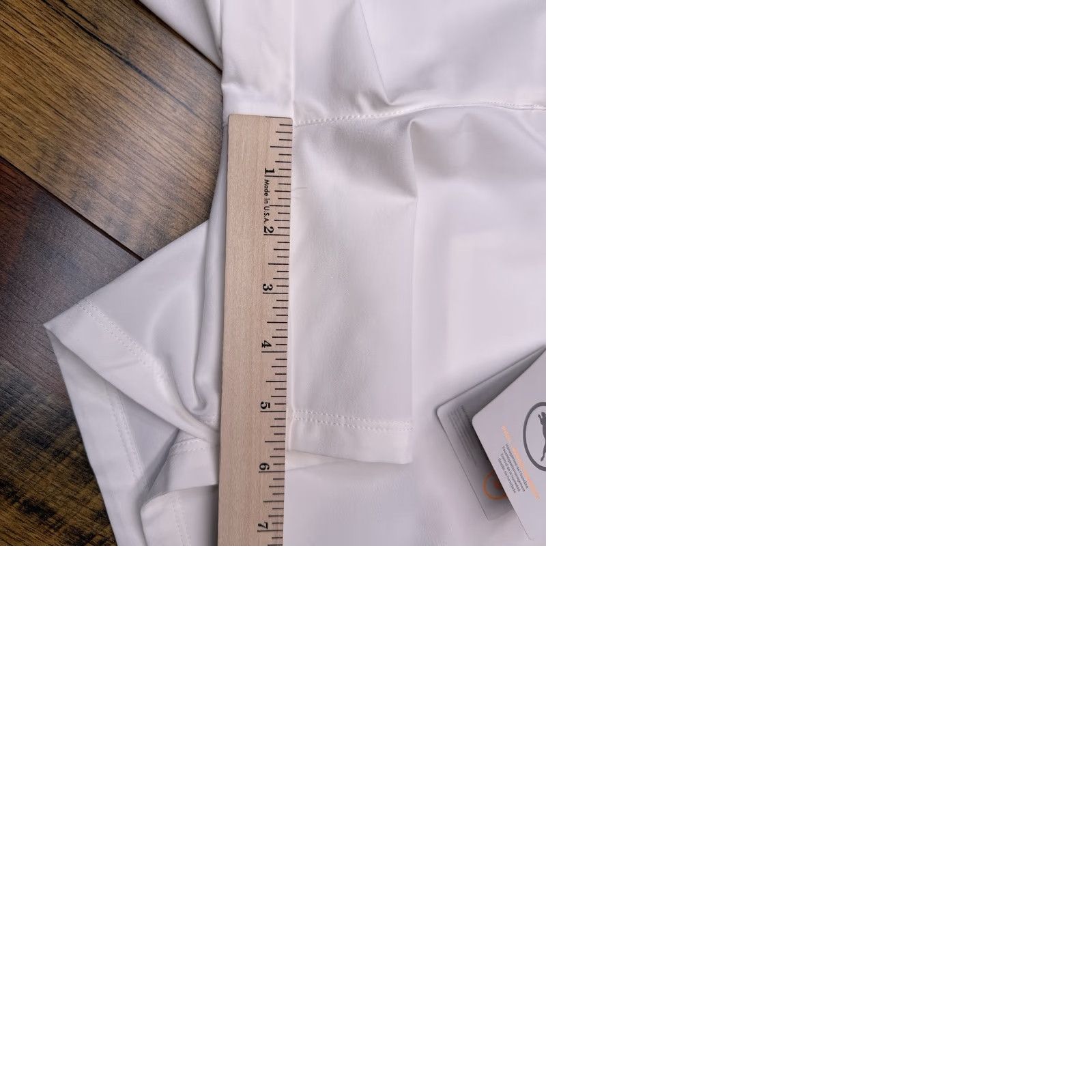 Puma Puma DryCell Shorts Womens 14 White High Rise Stretch New Size 36" / US 14 / IT 50 - 9 Thumbnail