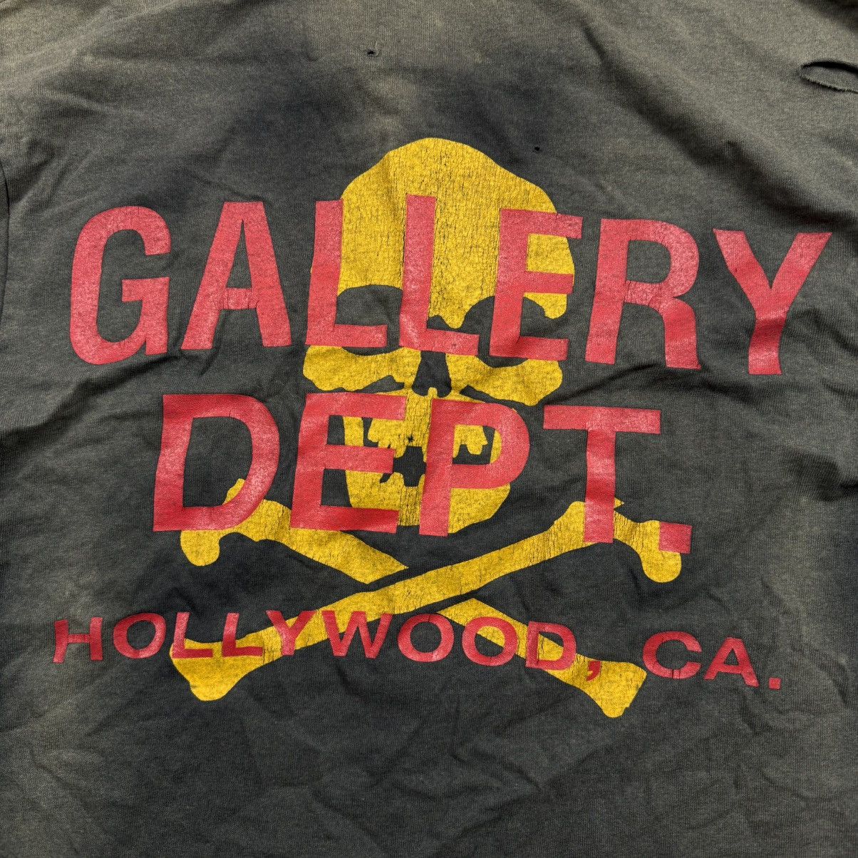 Gallery Dept. Gallery Dept. Skull Logo Distressed Shirt Size US S / EU 44-46 / 1 - 4 Thumbnail