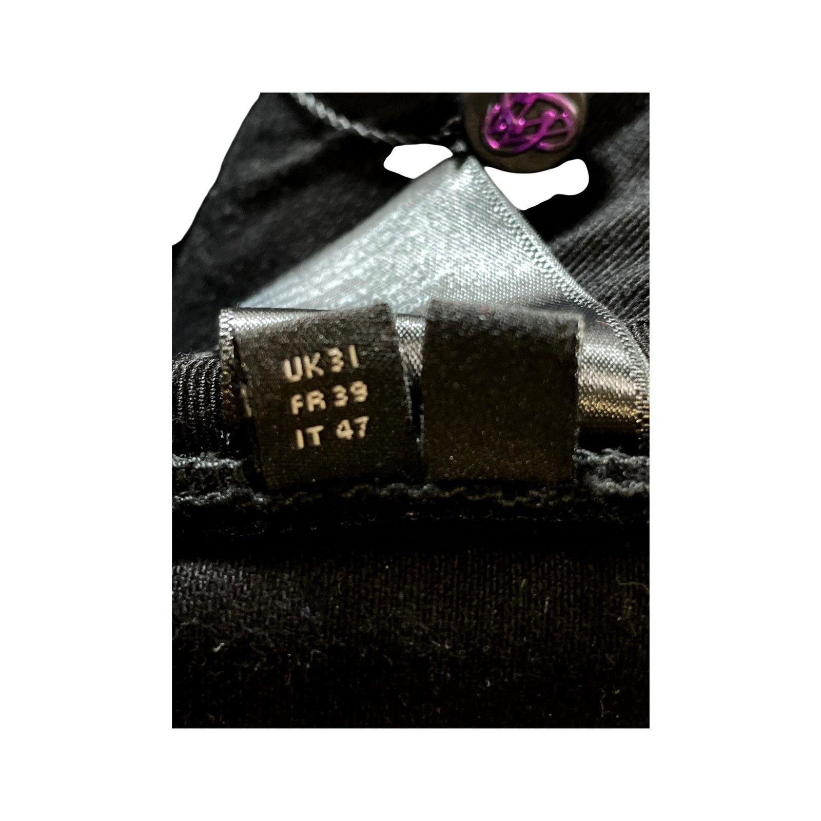 Amiri Amiri Crystal Black & Blue Jeans Size US 31 - 8 Thumbnail