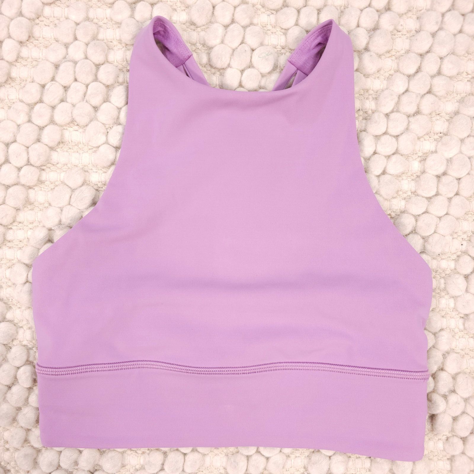 Lululemon Lululemon Energy Bra High Neck Jubilee Sz 4 Size ONE SIZE - 5 Thumbnail