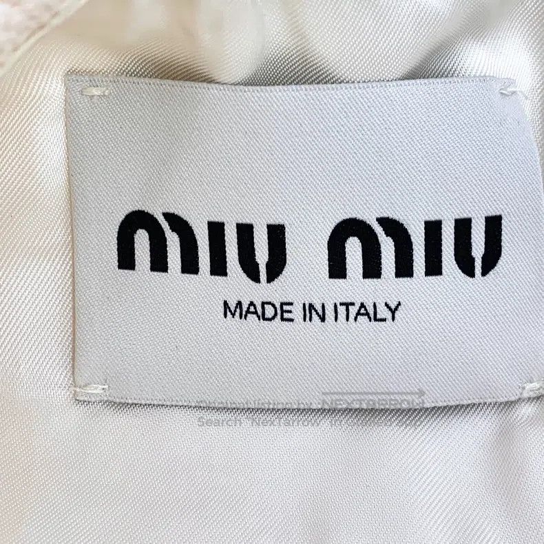 Miu Miu Miu Miu 40 Beige multi-pocket wool round neck sleeveless tw Size S / US 4 / IT 40 - 5 Thumbnail