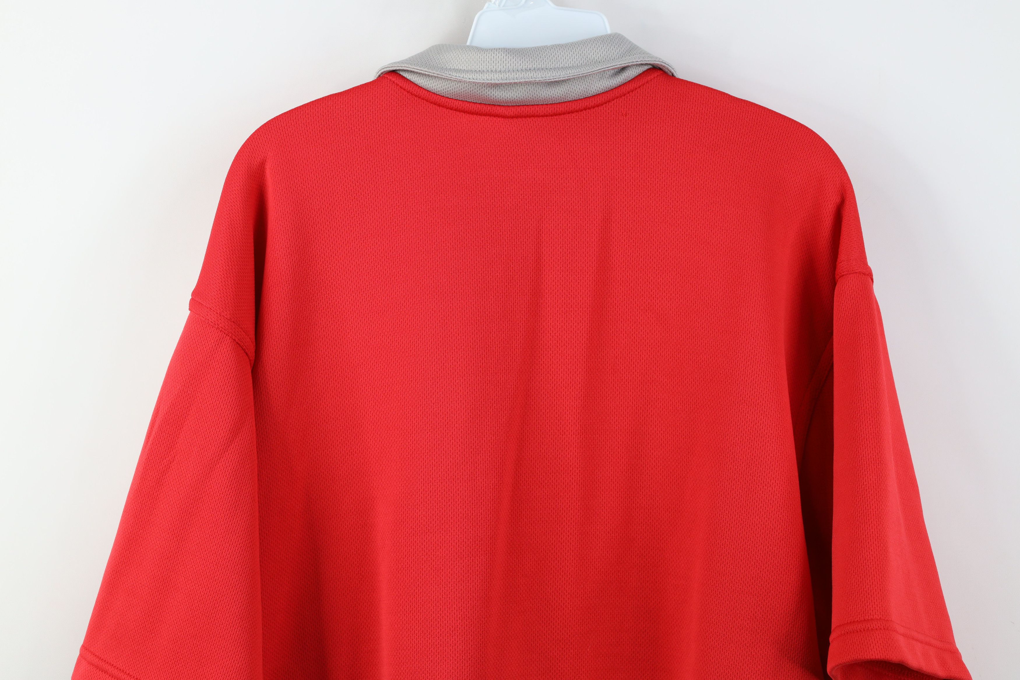 Nike Vintage 90s Nike University Basketball Warm Shooting Shirt Size US L / EU 52-54 / 3 - 15 Thumbnail